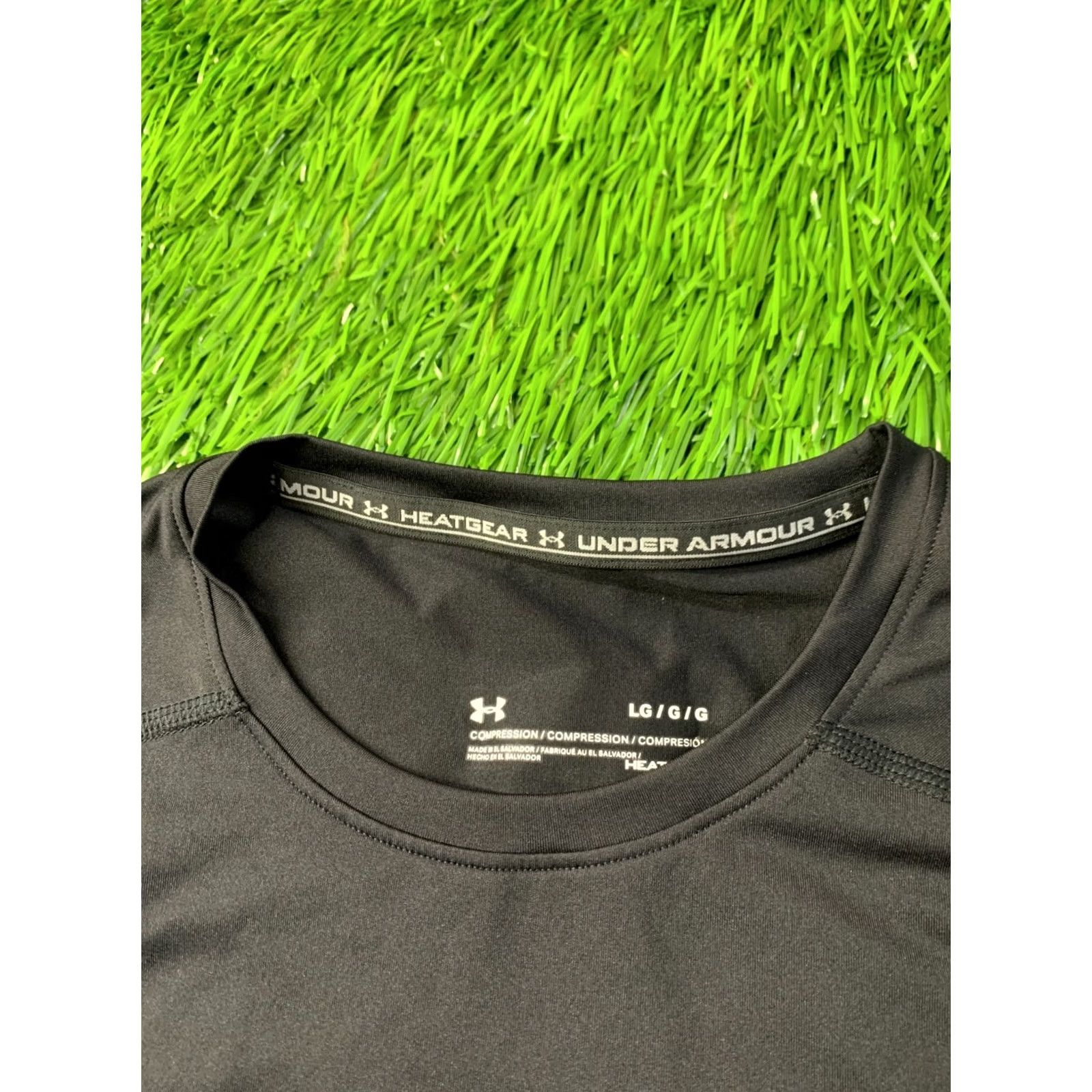 Under Armour UNDER ARMOUR HEATGEAR Original MEN T-Shirt Jersey SIZE L BLACK Short Sleeve Crew Neck CrossFit Base Layer Size US L / EU 52-54 / 3 - 4 Thumbnail