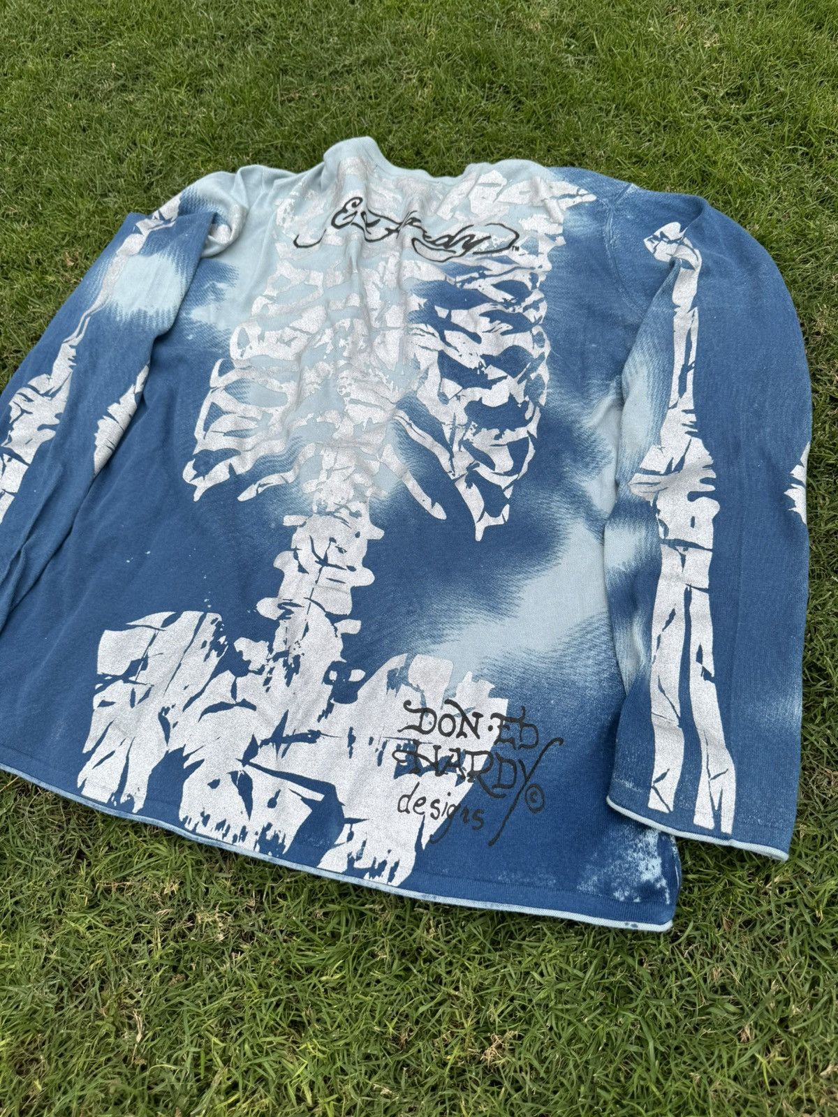 Ed Hardy Ed Hardy by Christian Audigier Cardigan Amazing Condition Size US XXL / EU 58 / 5 - 9 Thumbnail