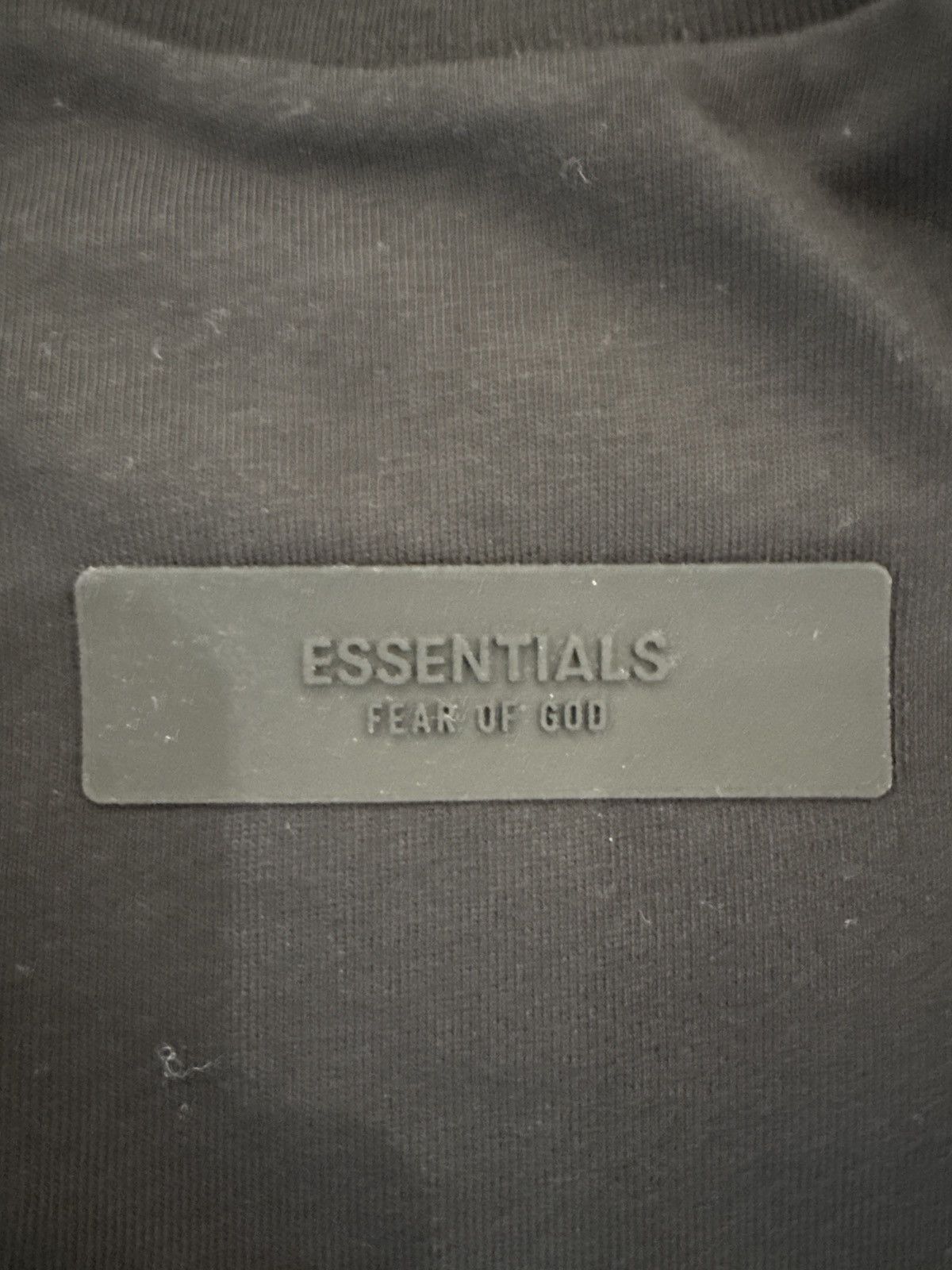Essentials × Fear of God Jet black Essentials crewneck tee (XS) Size US XS / EU 42 / 0 - 8 Thumbnail