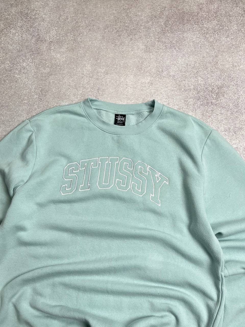 Stussy × Vintage Vintage Stussy Spellout Boxy Sweatshirt M Size US M / EU 48-50 / 2 - 4 Thumbnail