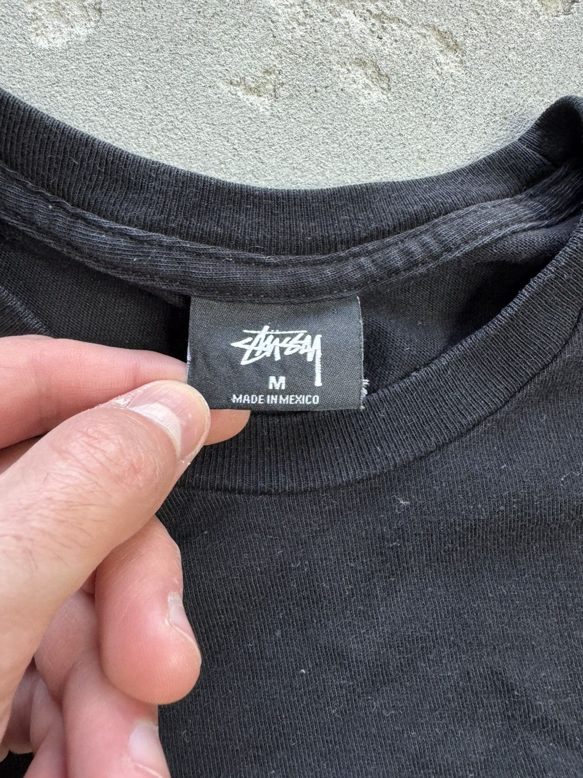Stussy × Vintage Vintage Stussy Big Logo Back Y2K Hype Streetwear T-shirt Size US M / EU 48-50 / 2 - 5 Thumbnail