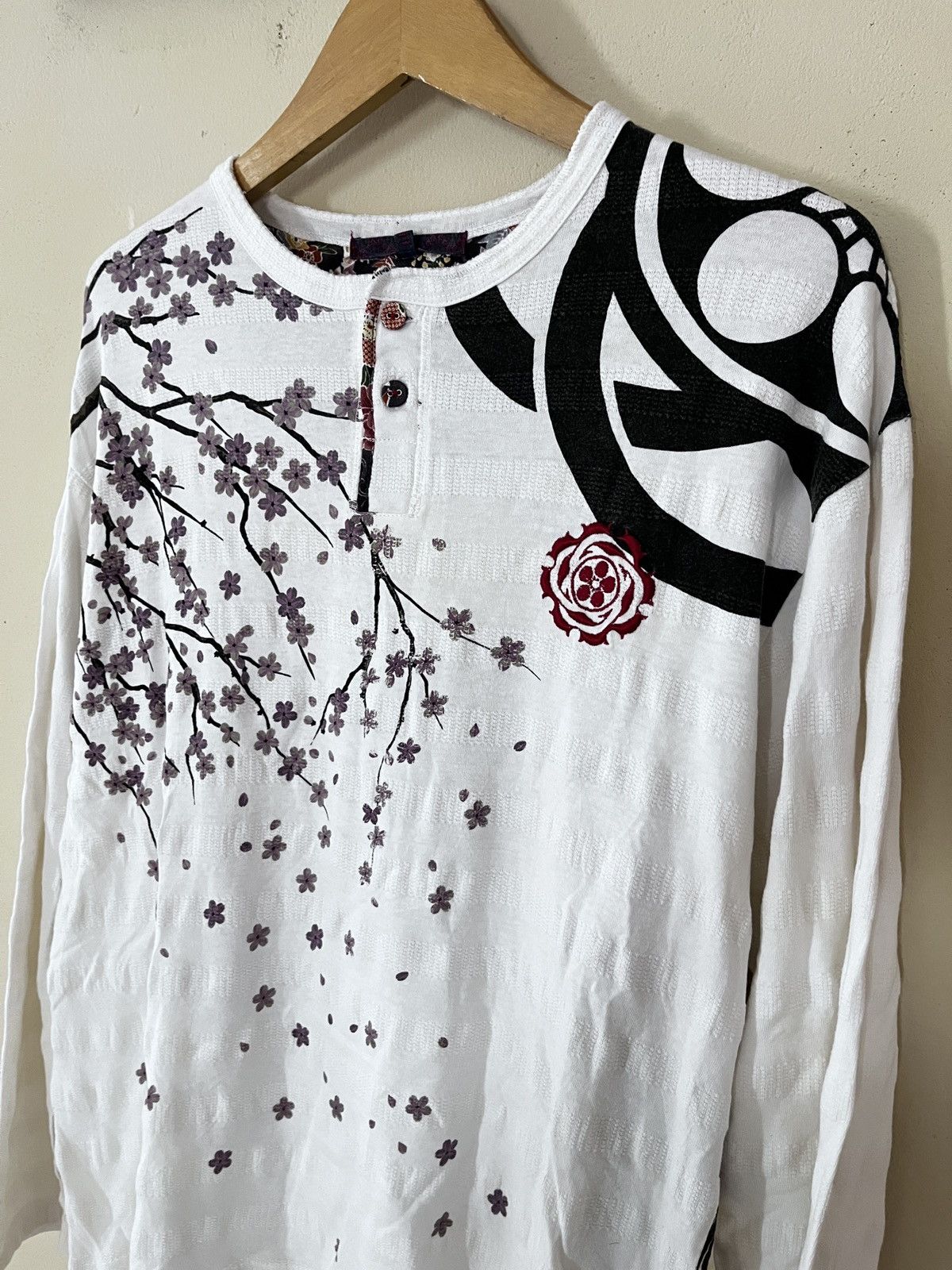 Japanese Brand Vintage Japanese Crazy Tatto longsleeve Size US L / EU 52-54 / 3 - 3 Thumbnail