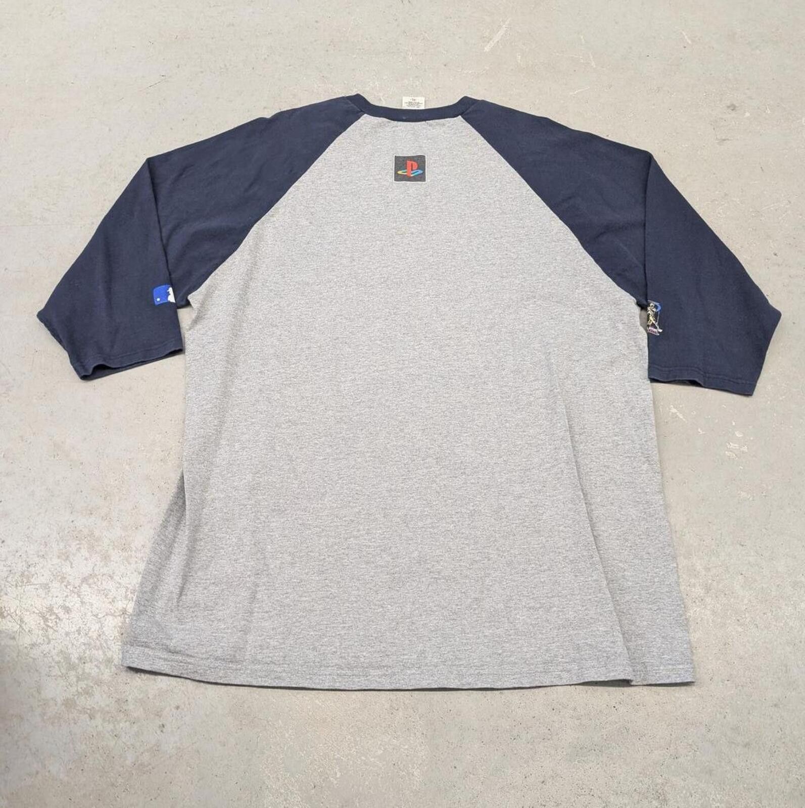 Sony Vintage MLB The Show 06 Playstation Promo T-shirt Size US XL / EU 56 / 4 - 5 Thumbnail