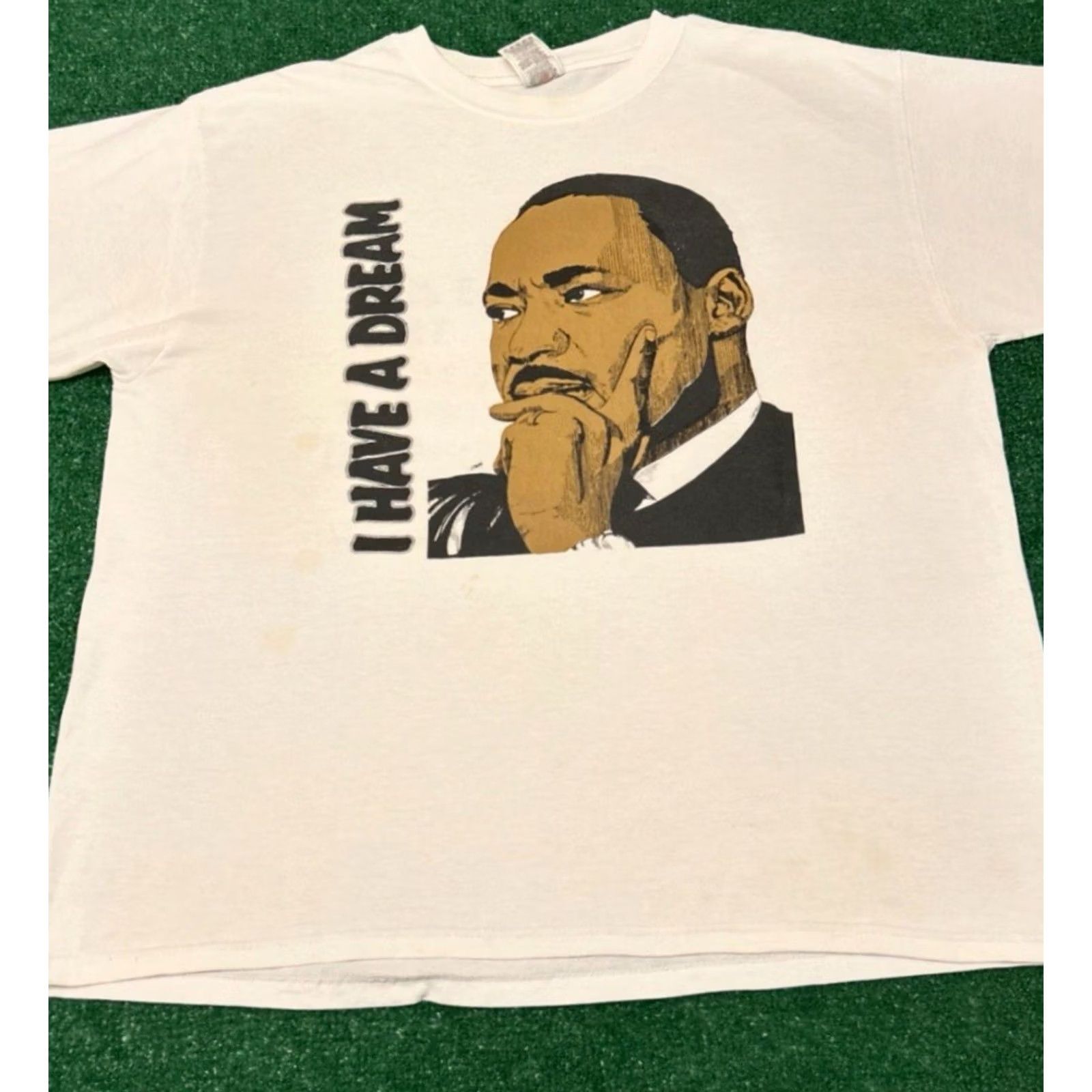 Doublet VINTAGE Martin Luther King Jr Obama Double Sided MLK VTG 90s 2000s Shirt Mens XL Size US XL / EU 56 / 4 - 4 Thumbnail