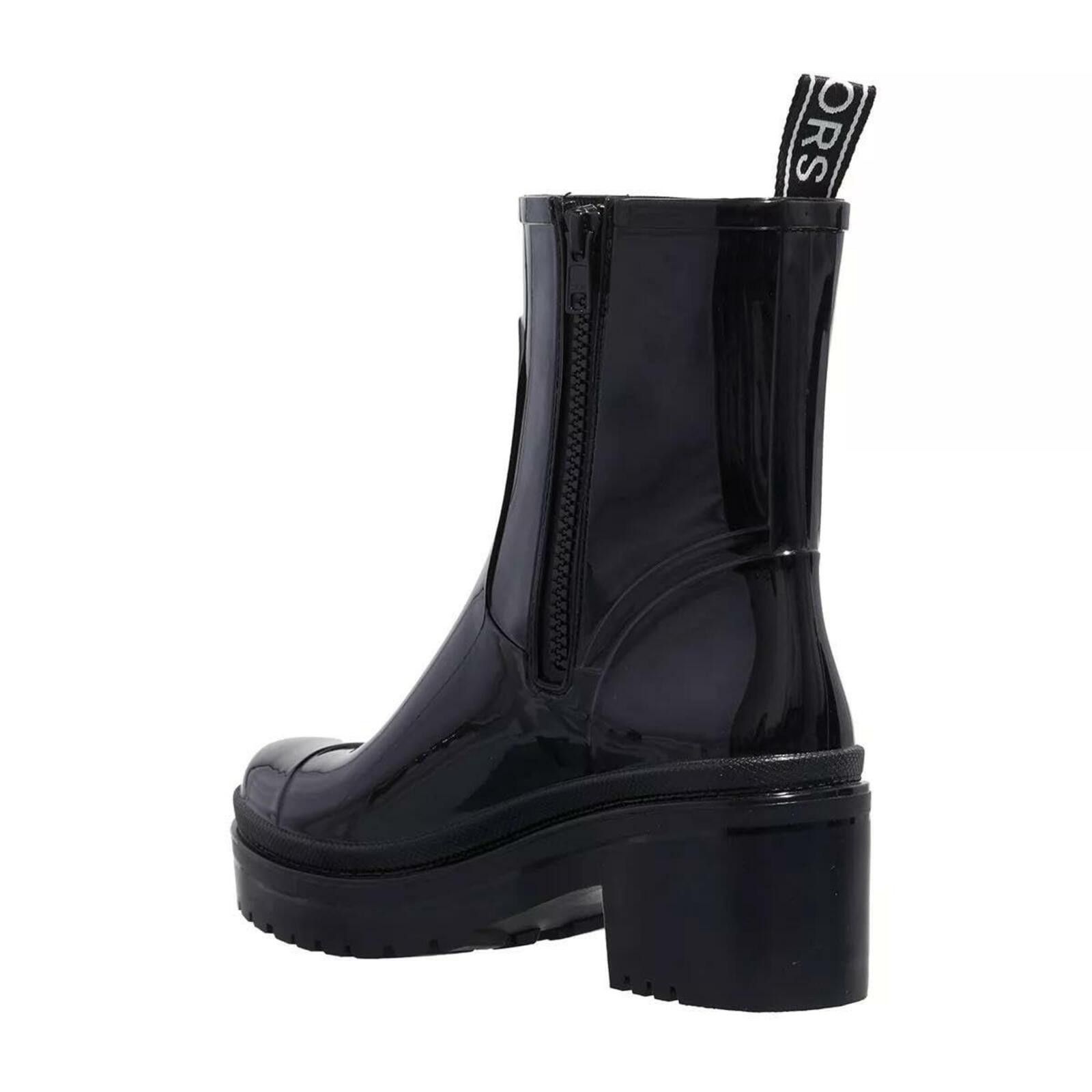 Michael Kors Michael Kors Karis Rain Boots Black Winter Snow 8 M NEW Size US 8 / IT 38 - 4 Thumbnail