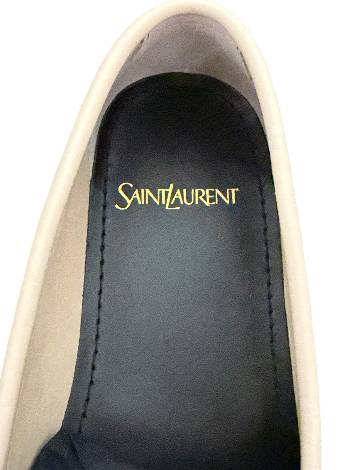Saint Laurent Paris Saint Laurent YSL Smooth leather loafers Size US 9.5 / IT 39.5 - 12 Thumbnail