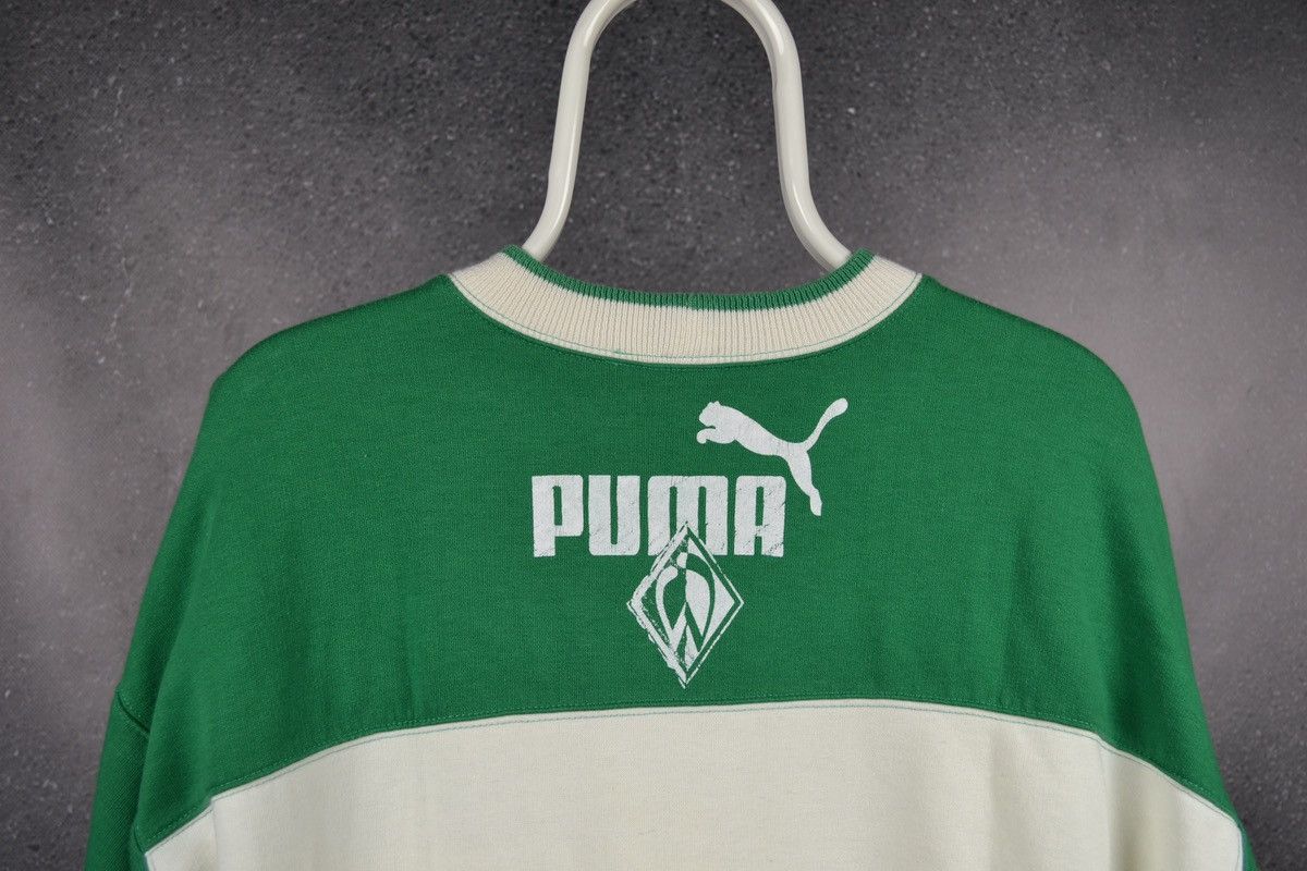 Puma Werder Bremen Football Vintage 90s Sweatshirt Soccer Puma Size US L / EU 52-54 / 3 - 7 Thumbnail