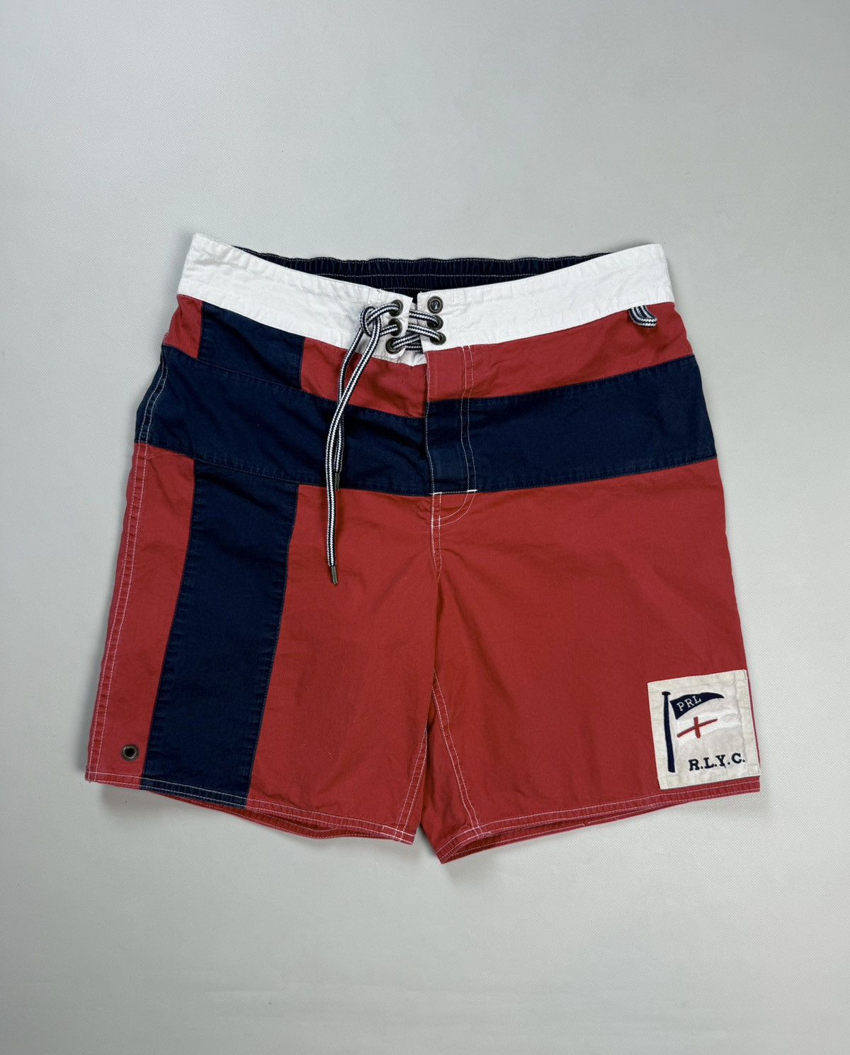 Polo Ralph Lauren Polo By Ralph Lauren R.L.Y.C. Drawstring Beach Swim Shorts Size US 34 / EU 50 - 1 Thumbnail