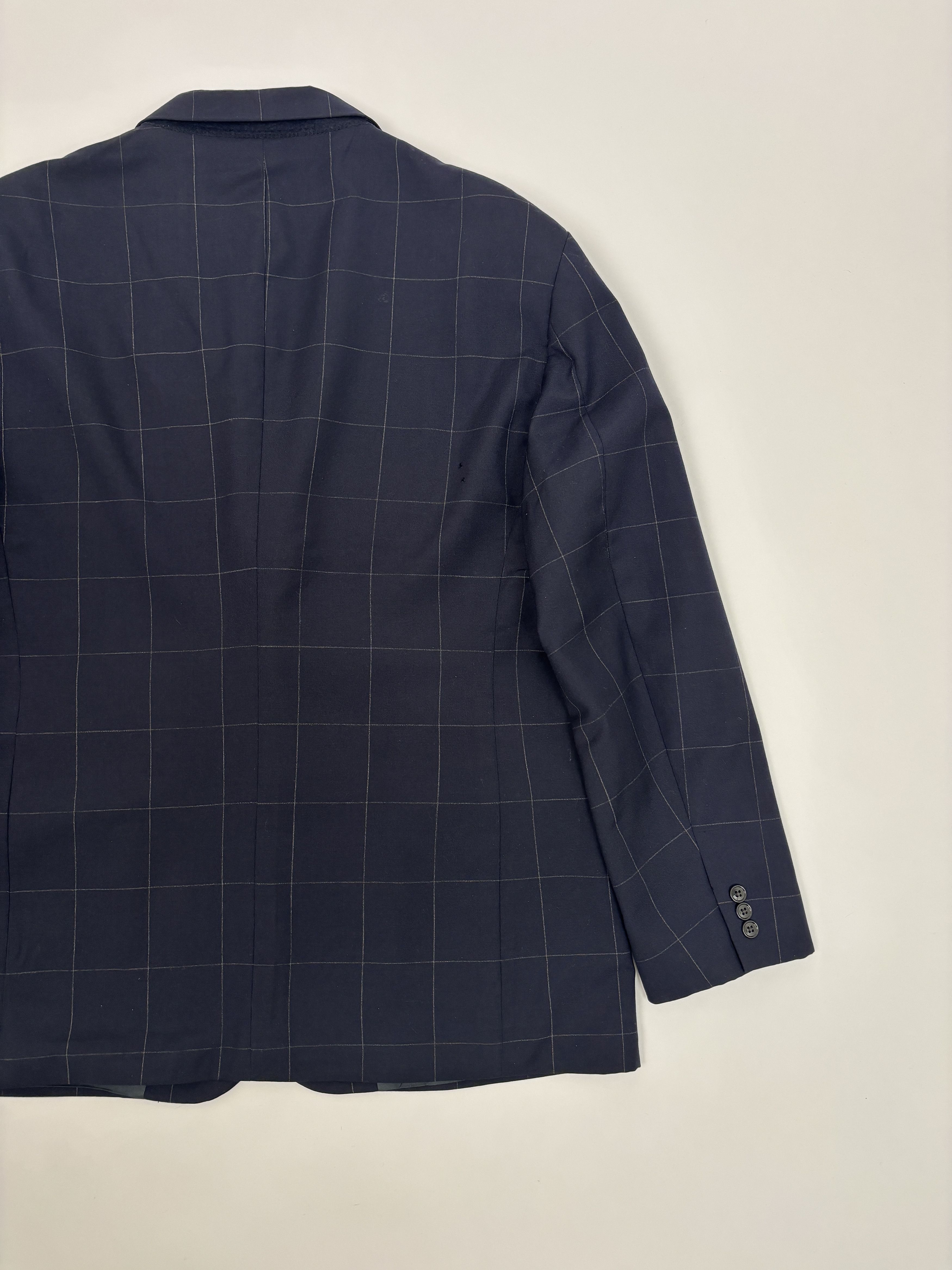 RRL Ralph Lauren RRL Windowpane Wool Blazer Made in USA Size 50R - 11 Thumbnail