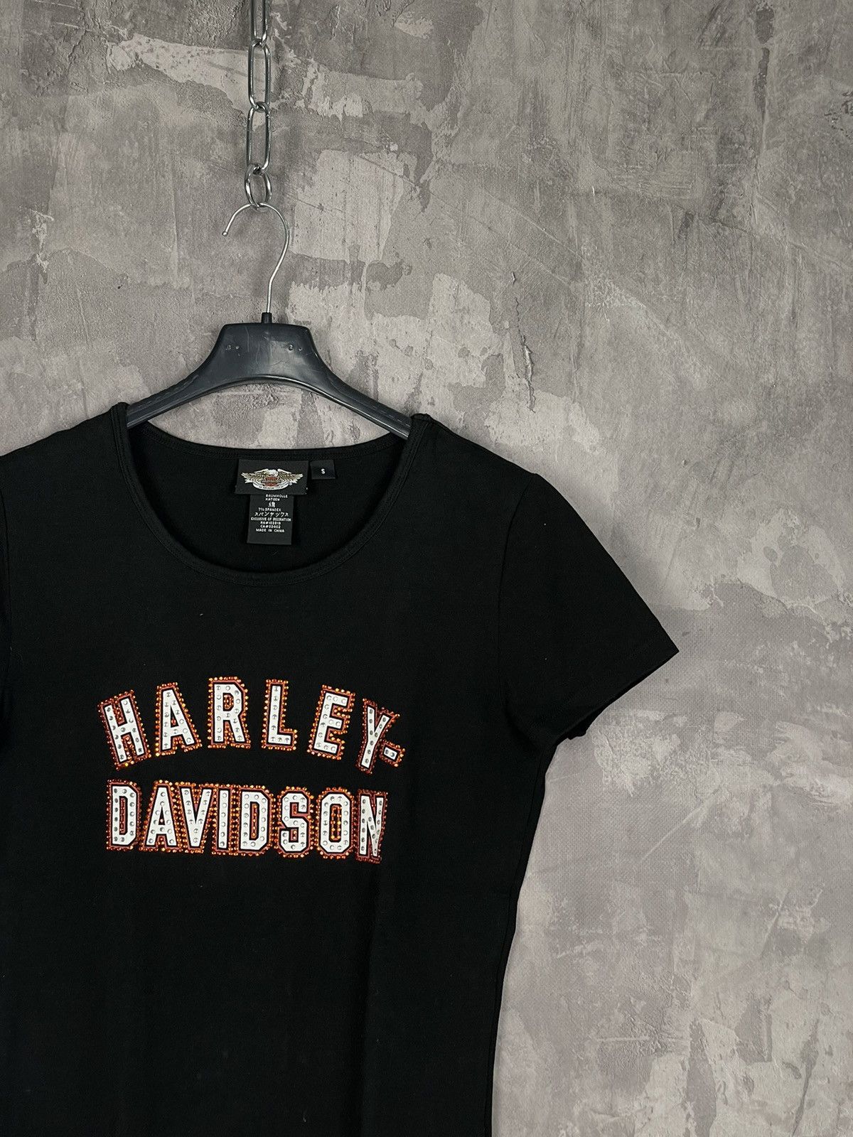 Harley Davidson × Vintage Harley Davidson Vintage Y2K 90s printed tank top Size S / US 4 / IT 40 - 4 Thumbnail