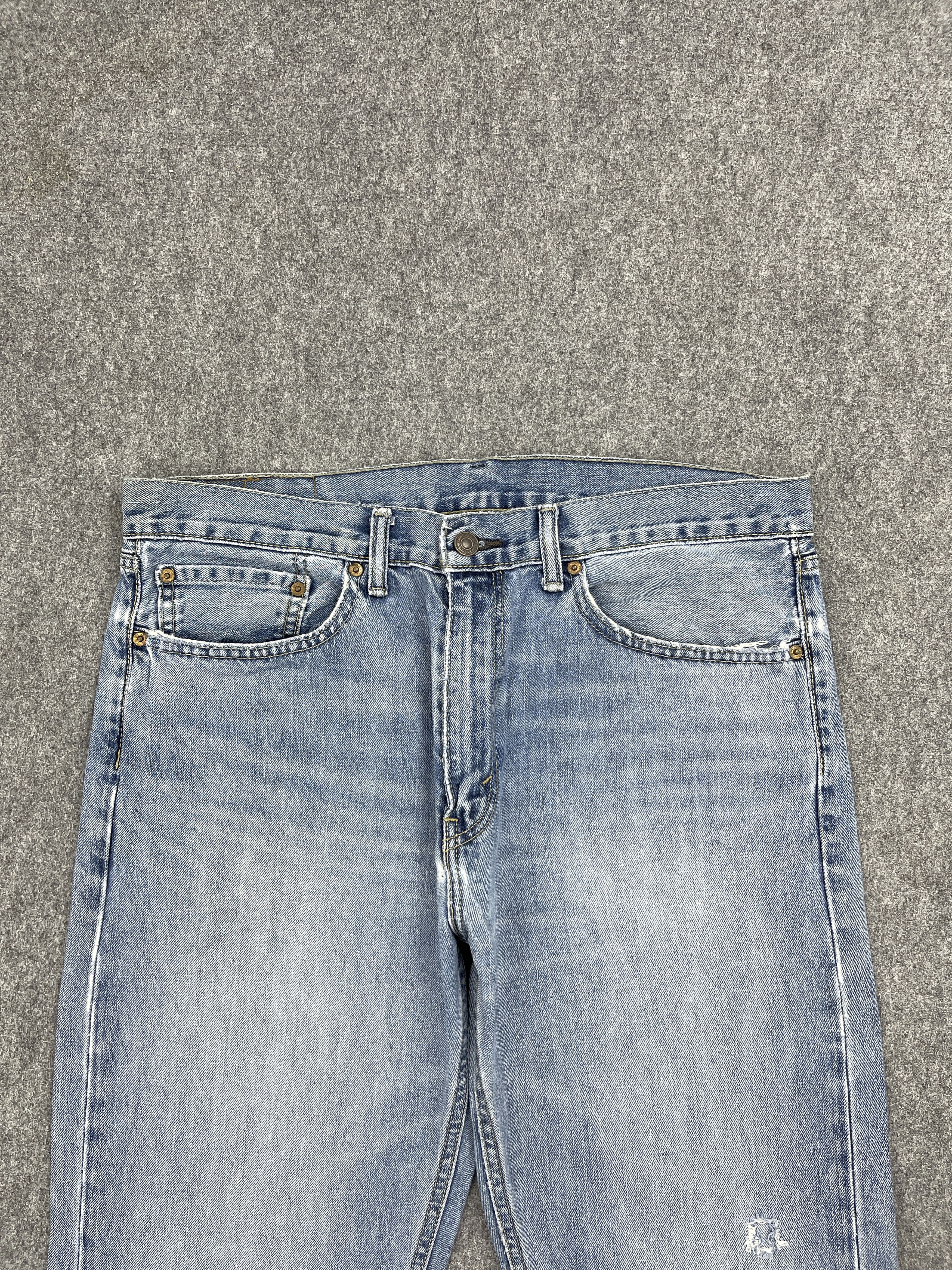 Levi's Vintage Levis 505 Faded Blue Jeans DP2561 Size US 34 / EU 50 - 2 Thumbnail