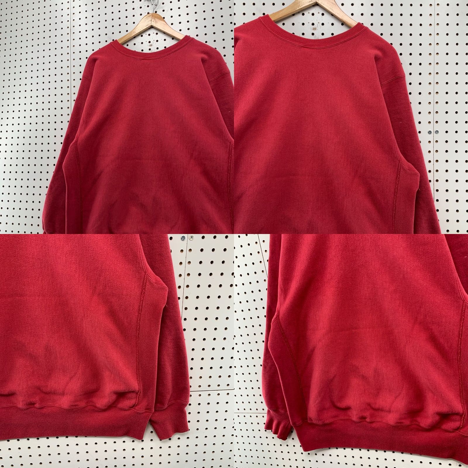 Champion VINTAGE Champion Sweatshirt Men XL Red 90s Reverse Weave Heavyweight Pullover Size US XL / EU 56 / 4 - 10 Thumbnail