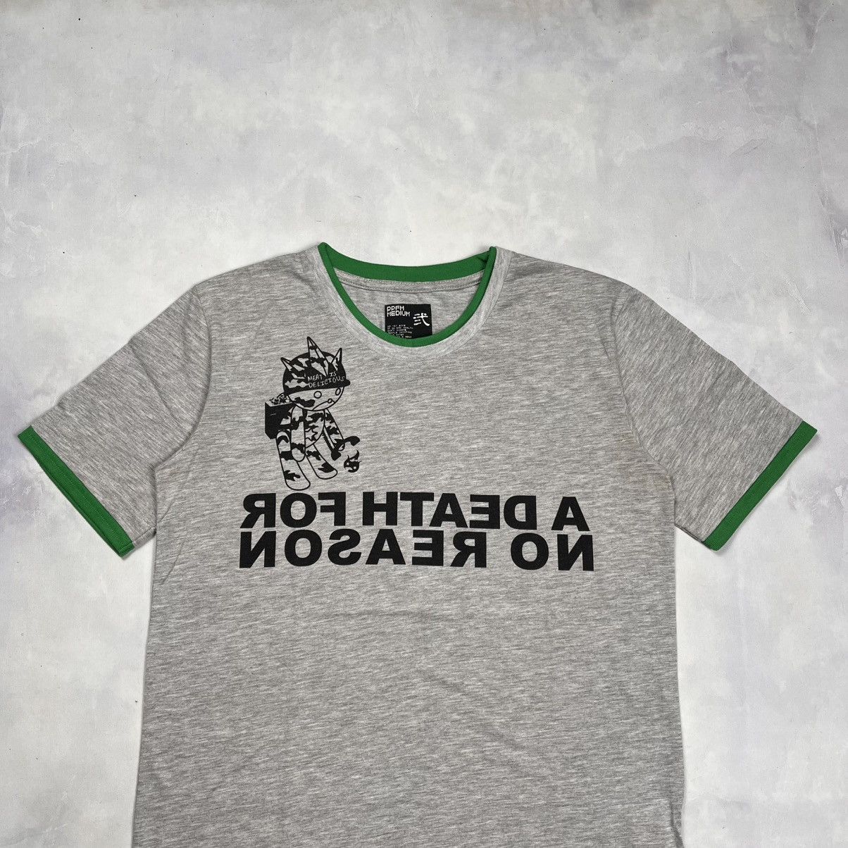 PPFM PPFM A Death For No Reason Ringer Tee Size US S / EU 44-46 / 1 - 2 Thumbnail