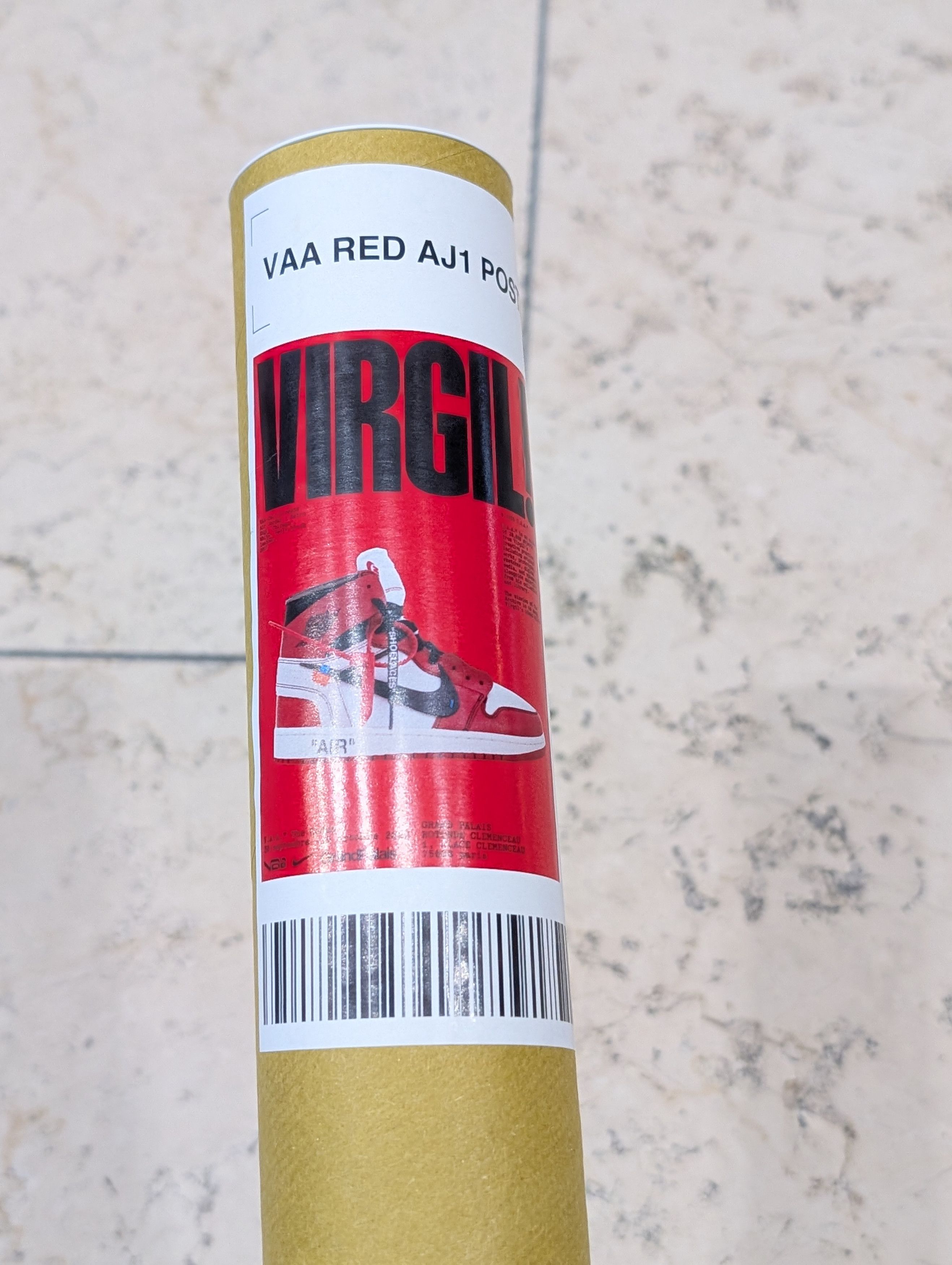 Off-White Virgil Abloh Poster Off-White Air Jordan 1 Chicago Colette Size ONE SIZE - 3 Thumbnail