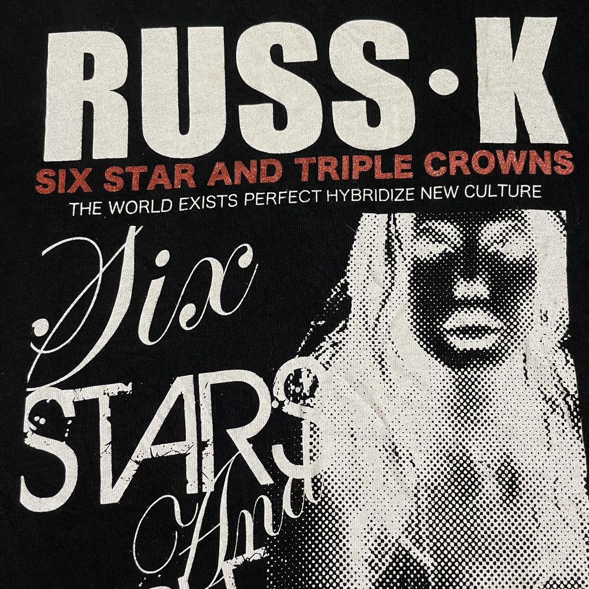 14th Addiction 🇯🇵 2000s Japanese Russ.k Hysteric Glamour Style T-shirt Size S / US 4 / IT 40 - 4 Thumbnail