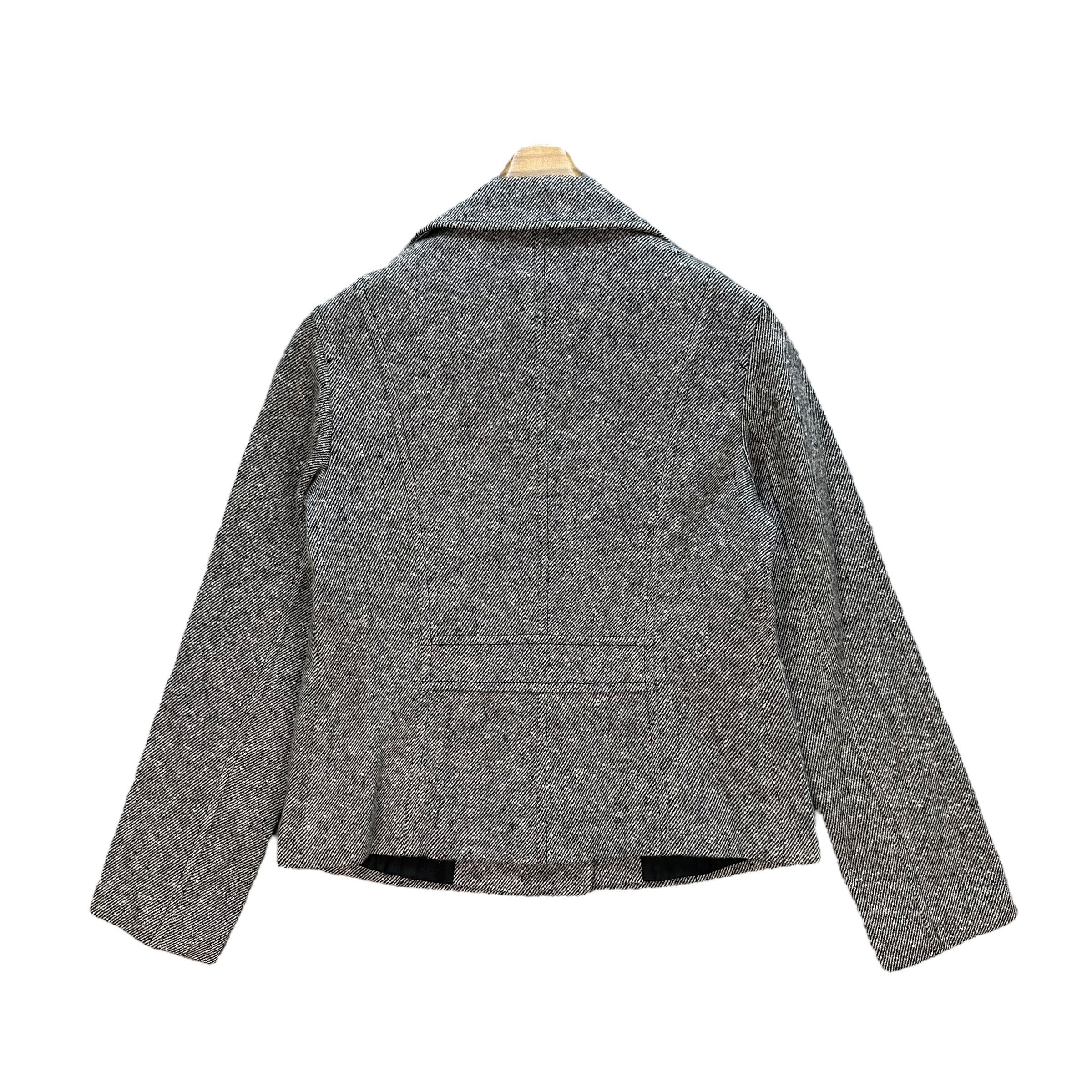 Sonia Rykiel SONIA RYKIEL Double Breast Wool Crop Coat Jacket #A63-1528 Size S / US 4 / IT 40 - 11 Thumbnail