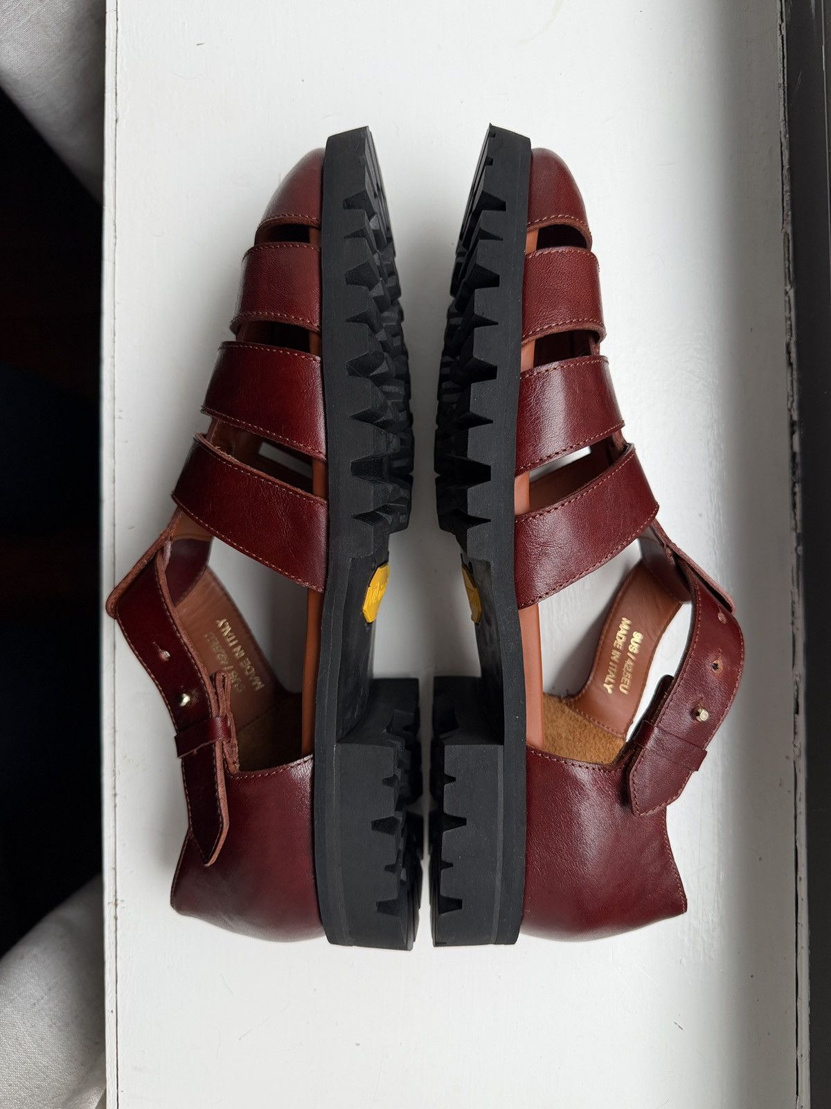 NEW SS24 Leather Fisherman Sandal