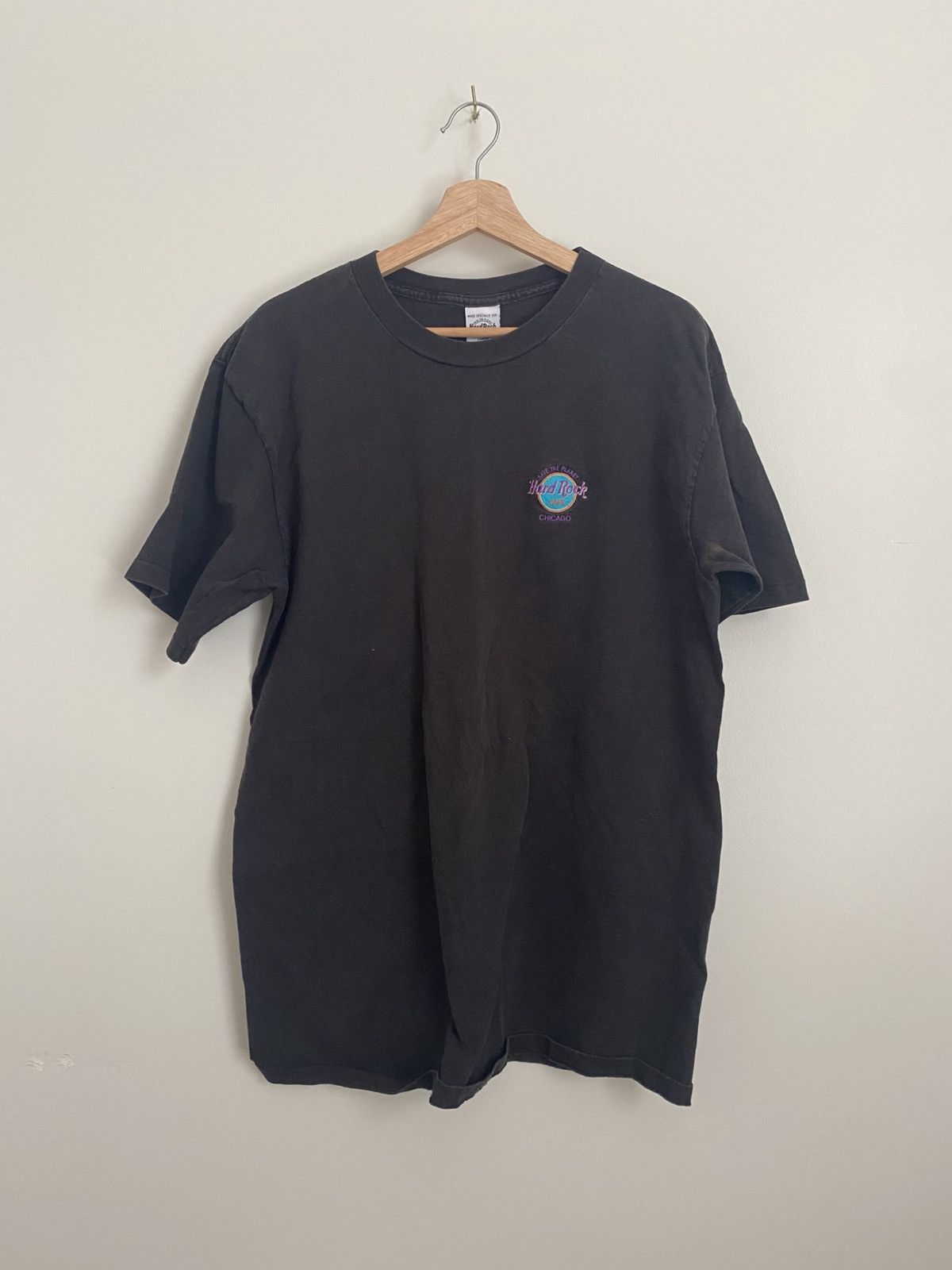 Vintage VINTAGE HARD ROCK CAFE CHICAGO SHIRT LARGE Size US L / EU 52-54 / 3 - 1 Thumbnail