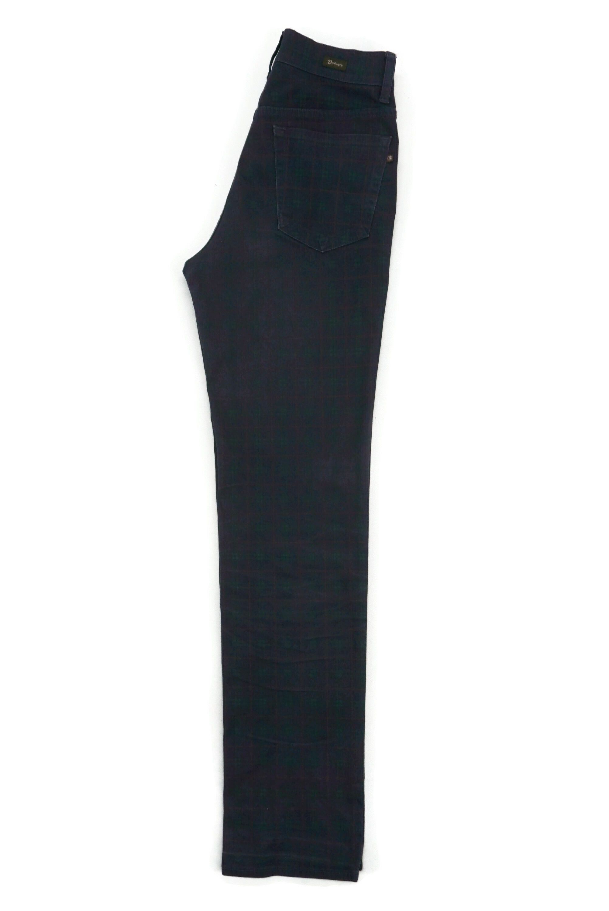 Japanese Brand Domingo Jeans fit W27xL32 Tartan Denim Made in Japan Size 27" / US 4 / IT 40 - 16 Thumbnail