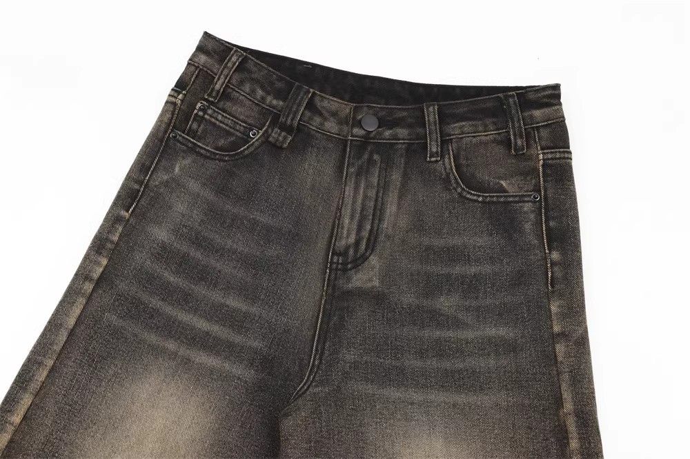 Japanese Brand × Jean Loose casual washed distressed denim shorts Size US 34 / EU 50 - 3 Thumbnail