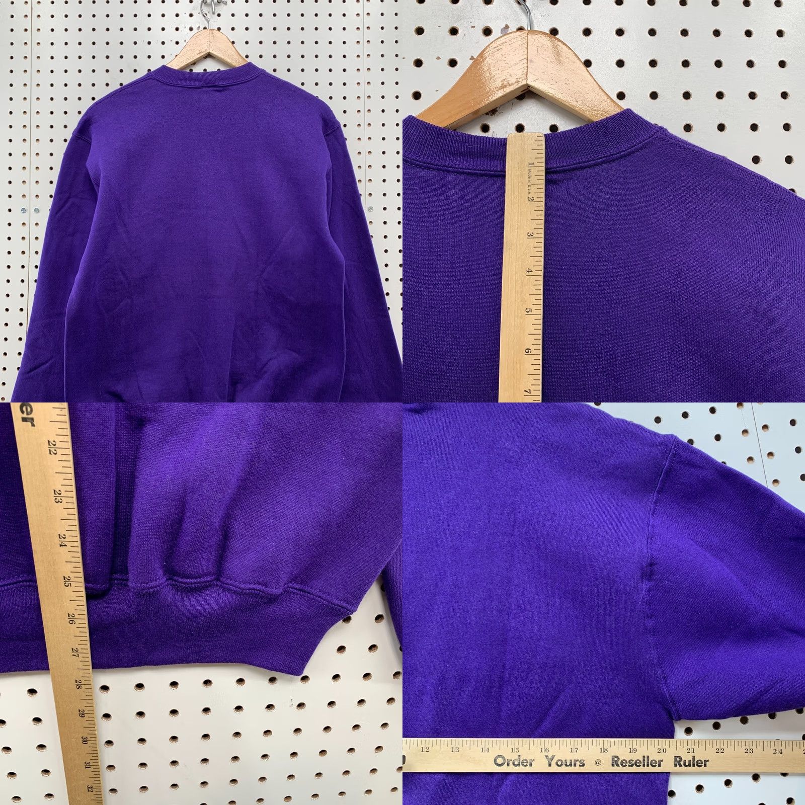 Russell Athletic VINTAGE Russell Athletic Crewneck Sweatshirt Men M Purple 80s 90s NWT Size US M / EU 48-50 / 2 - 9 Thumbnail