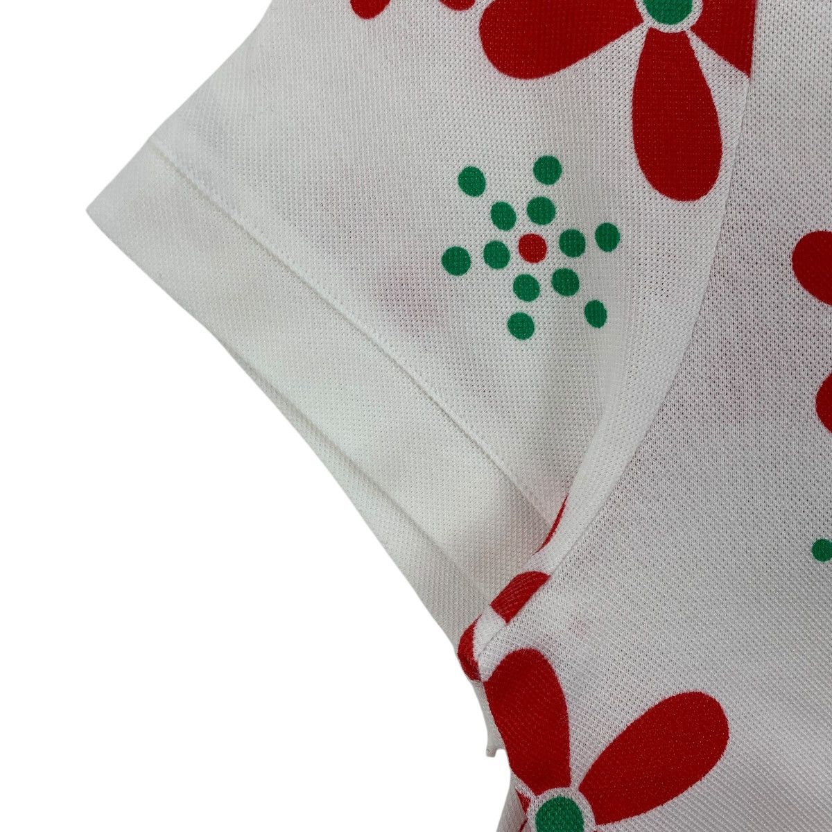 Courreges × Vintage Vintage COURREGES half zipper full print tee Size XS / US 0-2 / IT 36-38 - 6 Thumbnail