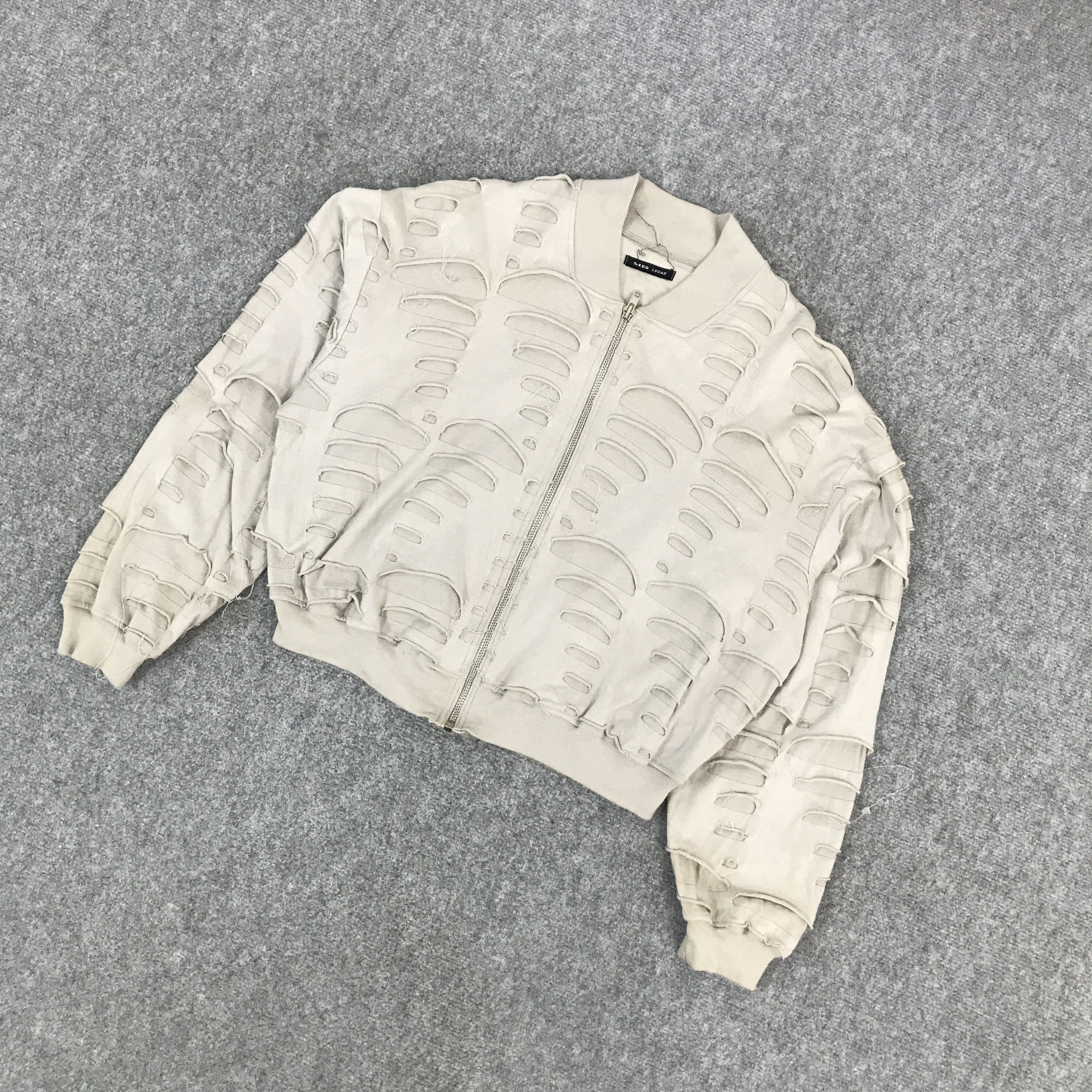 If Six Was Nine × Japanese Brand × Le Grande Bleu (L.G.B.) JAPAN MADE DESIGN DISTRESSED MB LUCAS JACKET Size US L / EU 52-54 / 3 - 5 Thumbnail
