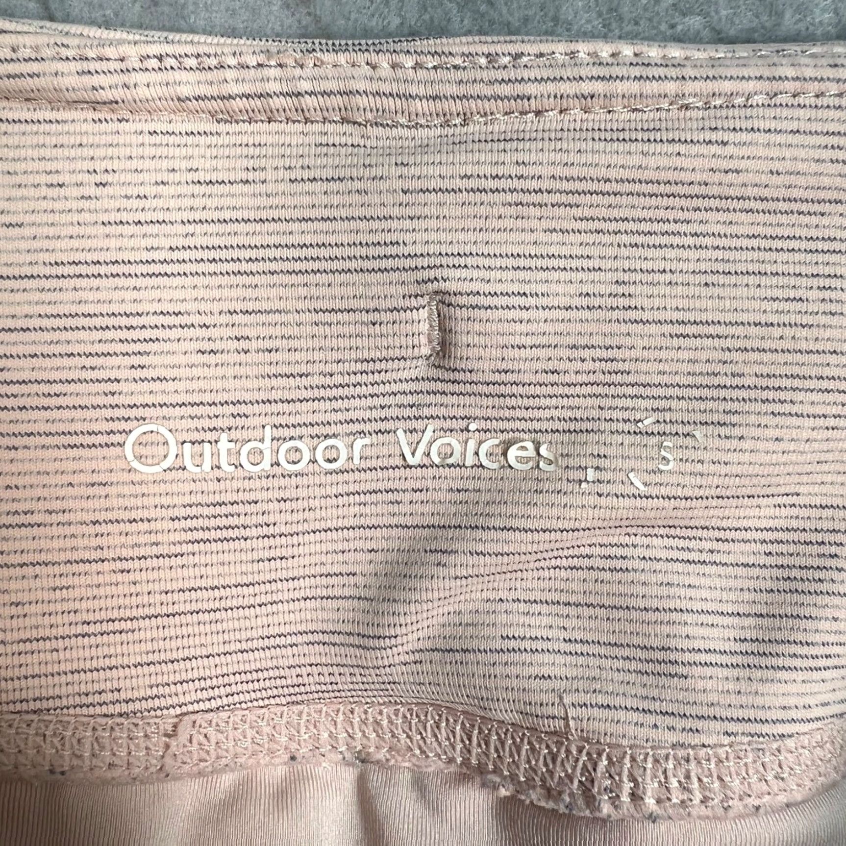 Outdoor Voices Outdoor Voices Athletic Womens Small Shorts Pink Speckled Running Gym Size 28" / US 6 / IT 42 - 3 Thumbnail