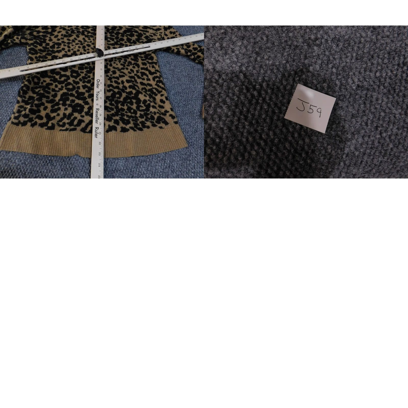 Loft VINTAGE LOFT Sweater Womens Petite Small Leopard Print Wool Blend Pullover Crewneck Size S / US 4 / IT 40 - 9 Thumbnail