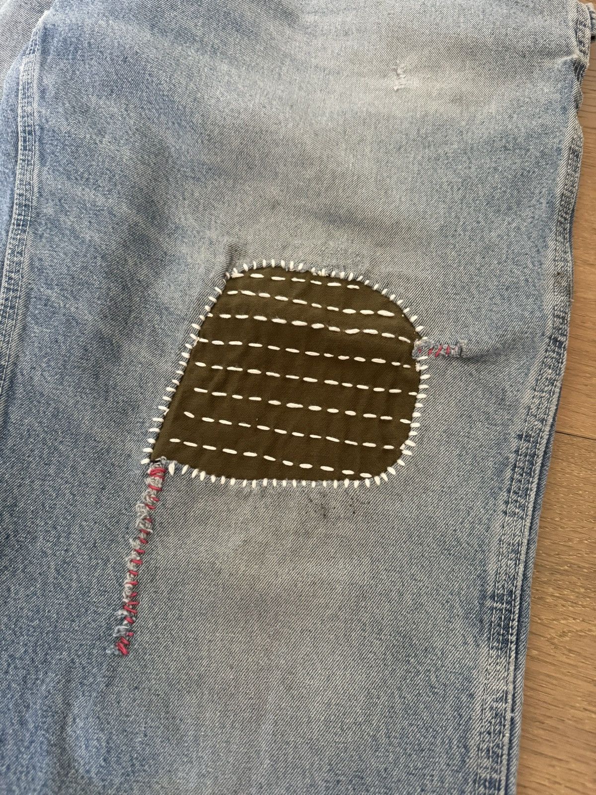 Carhartt Carhartt Carpenter Jeans with Sashiko repairs Size US 34 / EU 50 - 2 Thumbnail
