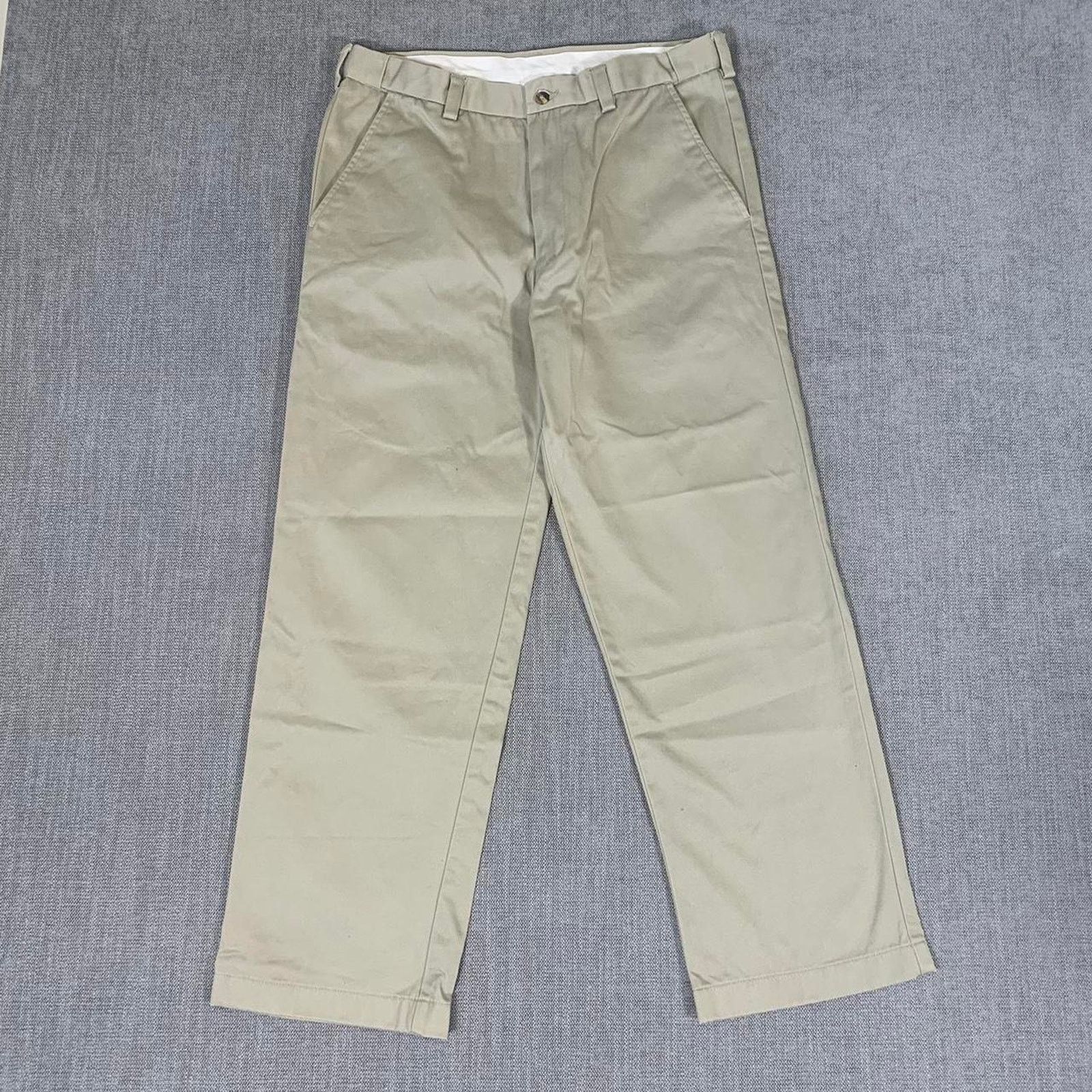 George George khaki chino Basics Pants Size US 34 / EU 50 - 2 Thumbnail
