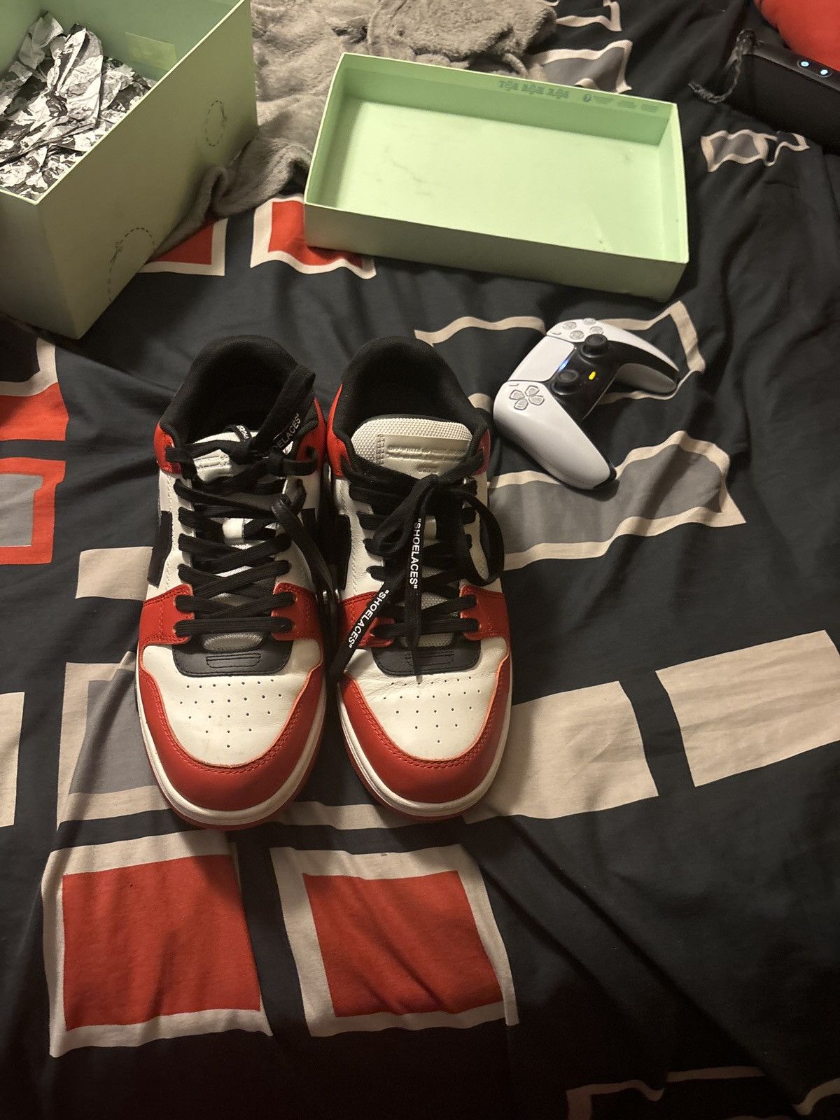Off-White Black and red off whites Size US 9 / EU 42 - 3 Thumbnail