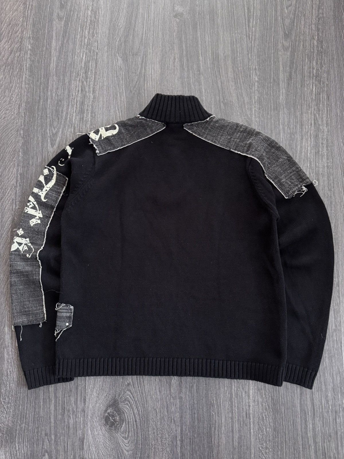 Vintage Vintage Avantgarde Diesel/Dolce Gabbana style knin sweater Size US M / EU 48-50 / 2 - 5 Thumbnail