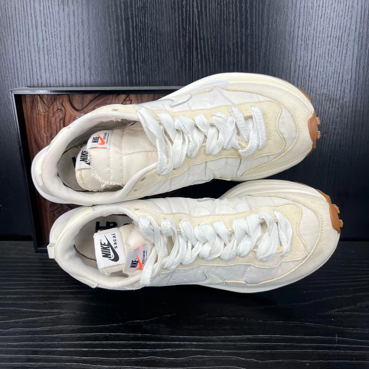 Sacai sacai vaporwaffle white gum 43 New Size US 10 / EU 43 - 7 Thumbnail