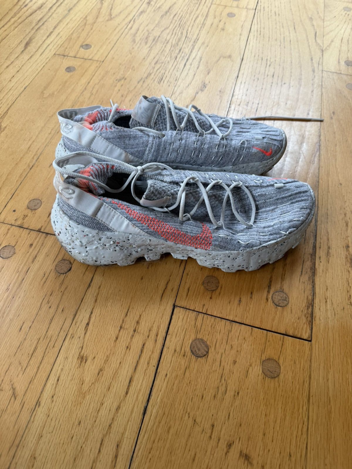 Nike Space Hippy 04 Men’s This Is Trash - Crimson Size US 12 / EU 45 - 3 Thumbnail
