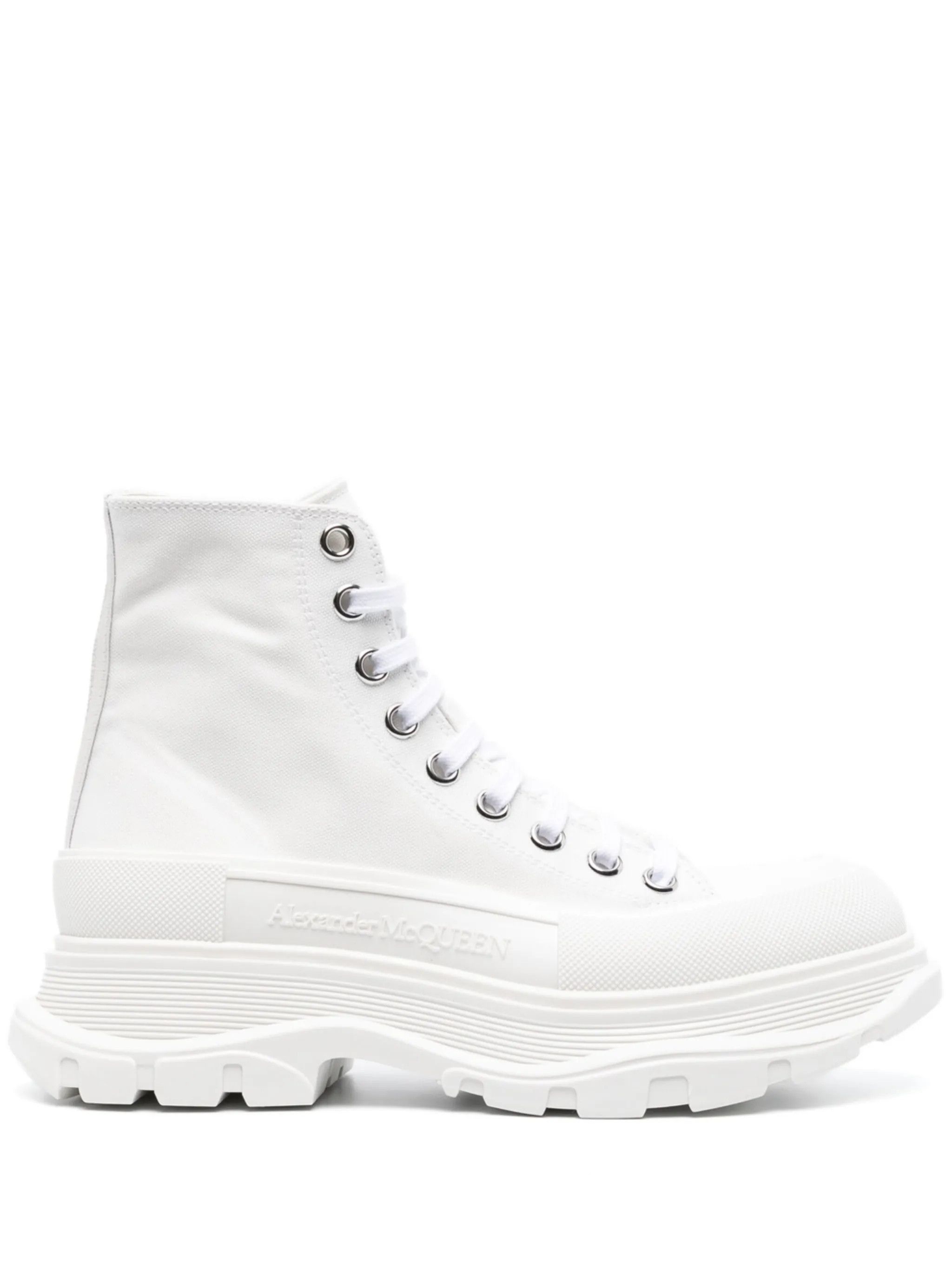 Alexander McQueen o1w1db10725 Boots in White Size US 14 / EU 47 - 2 Thumbnail