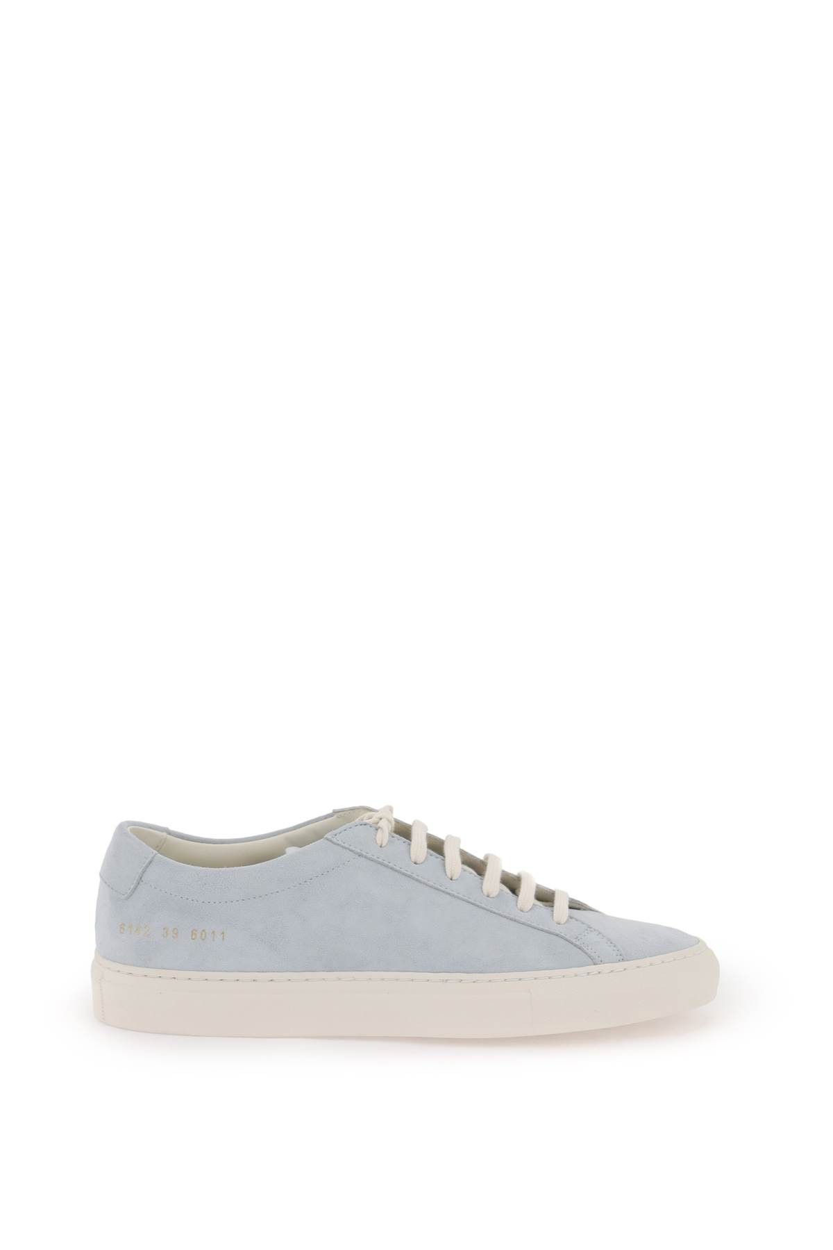 image of Common Projects Suede Original Achilles Sneakers in Baby Blue, Women's (Size 7)
