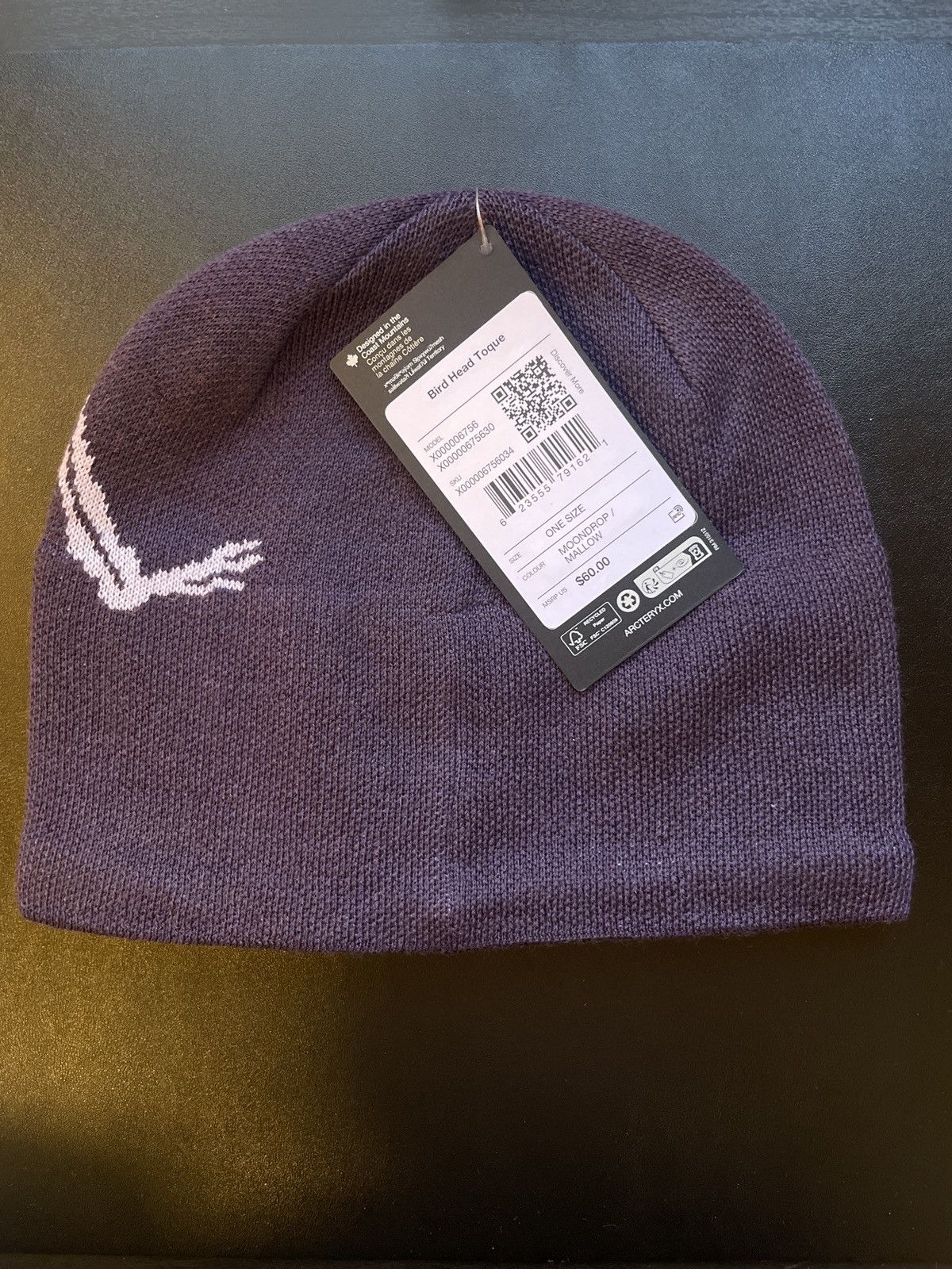 Arc'teryx Arc’Teryx Bird Head Toque Moondrop / Mallow Size ONE SIZE - 4 Thumbnail