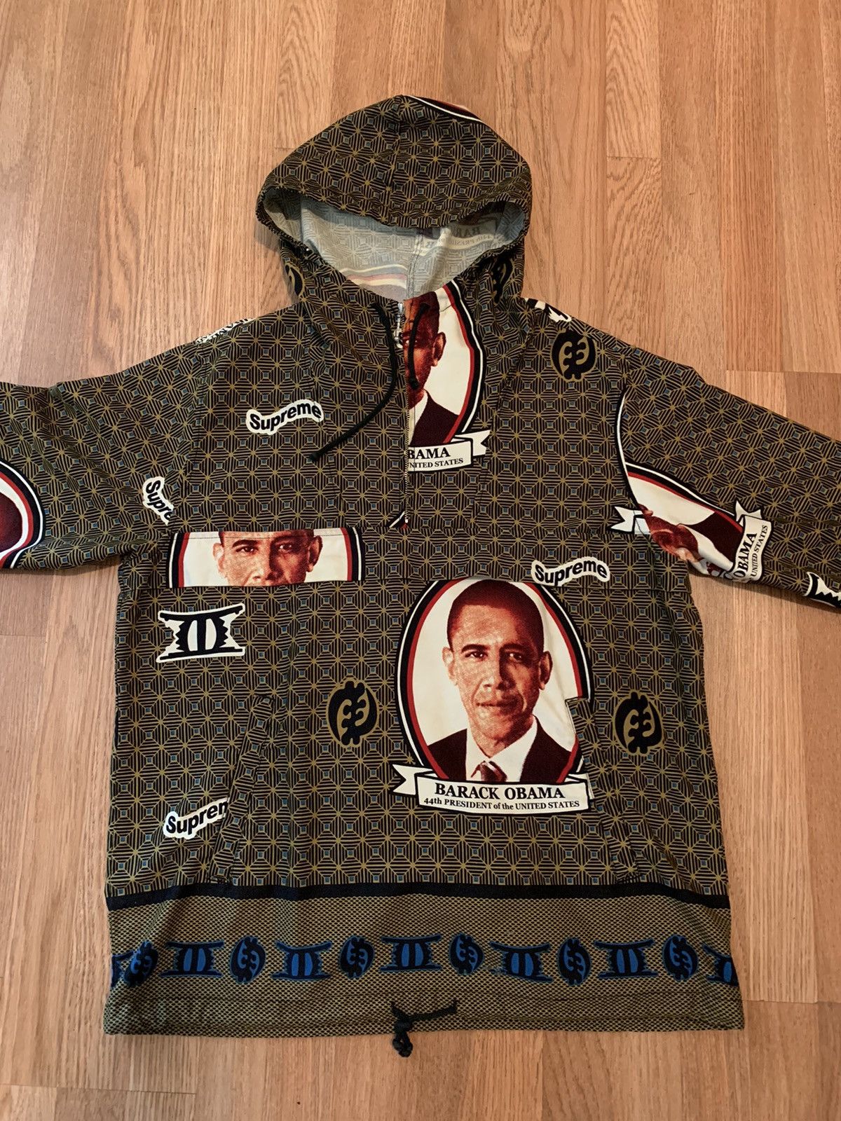 Supreme Obama Anorak Grailed