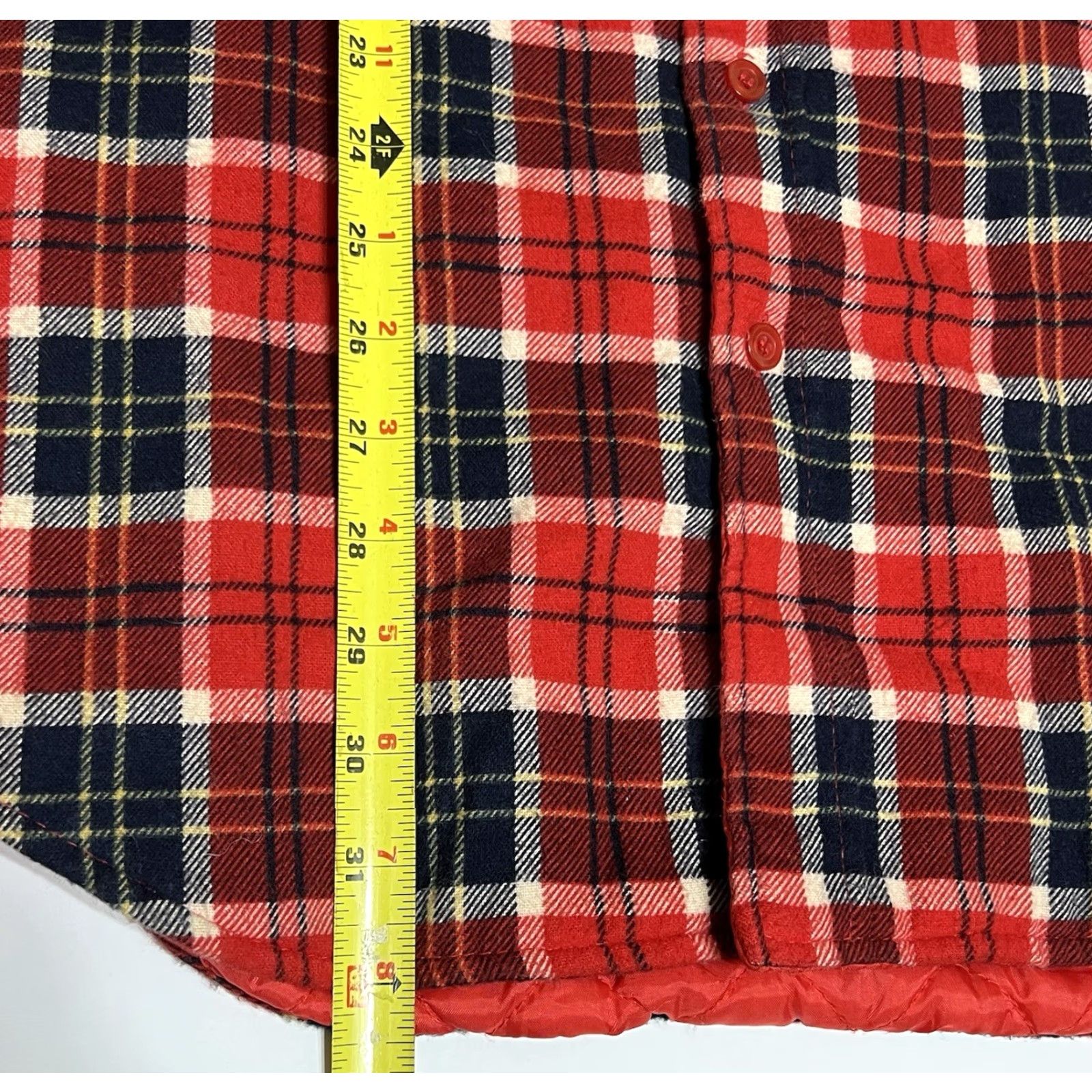 Vintage VINTAGE Sports Afield Quilted Flannel Plaid Shirt Jacket Men XXL Red Lined Size US XXL / EU 58 / 5 - 5 Thumbnail