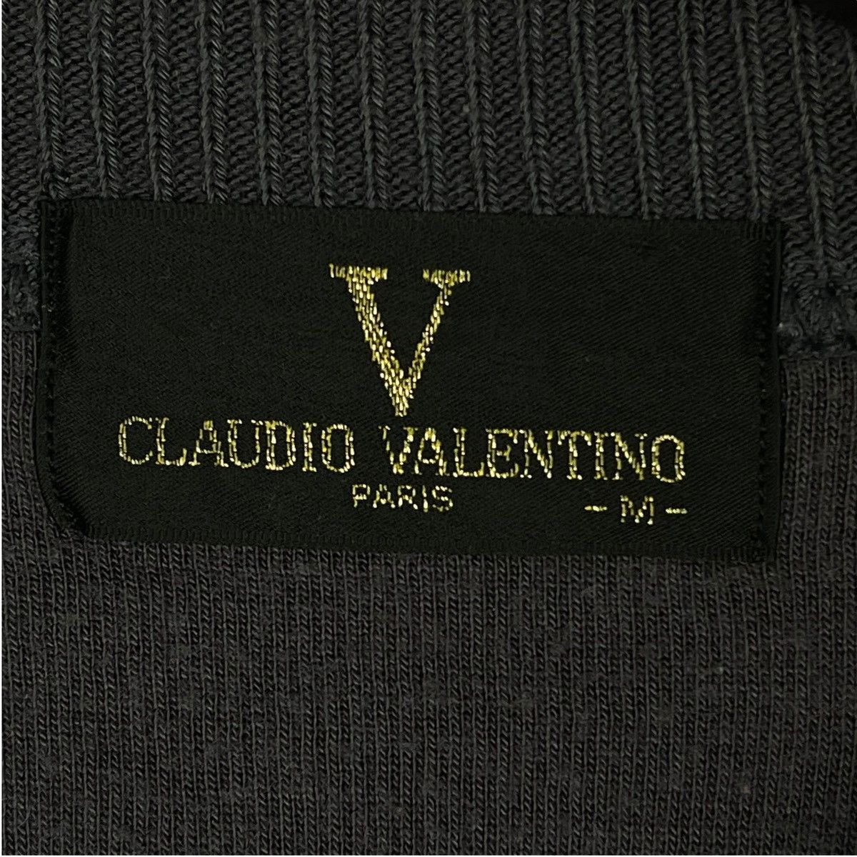 Nike × Vintage Vintage Claudio Valentino Big Embroidered Sweatshirt Size US M / EU 48-50 / 2 - 5 Thumbnail