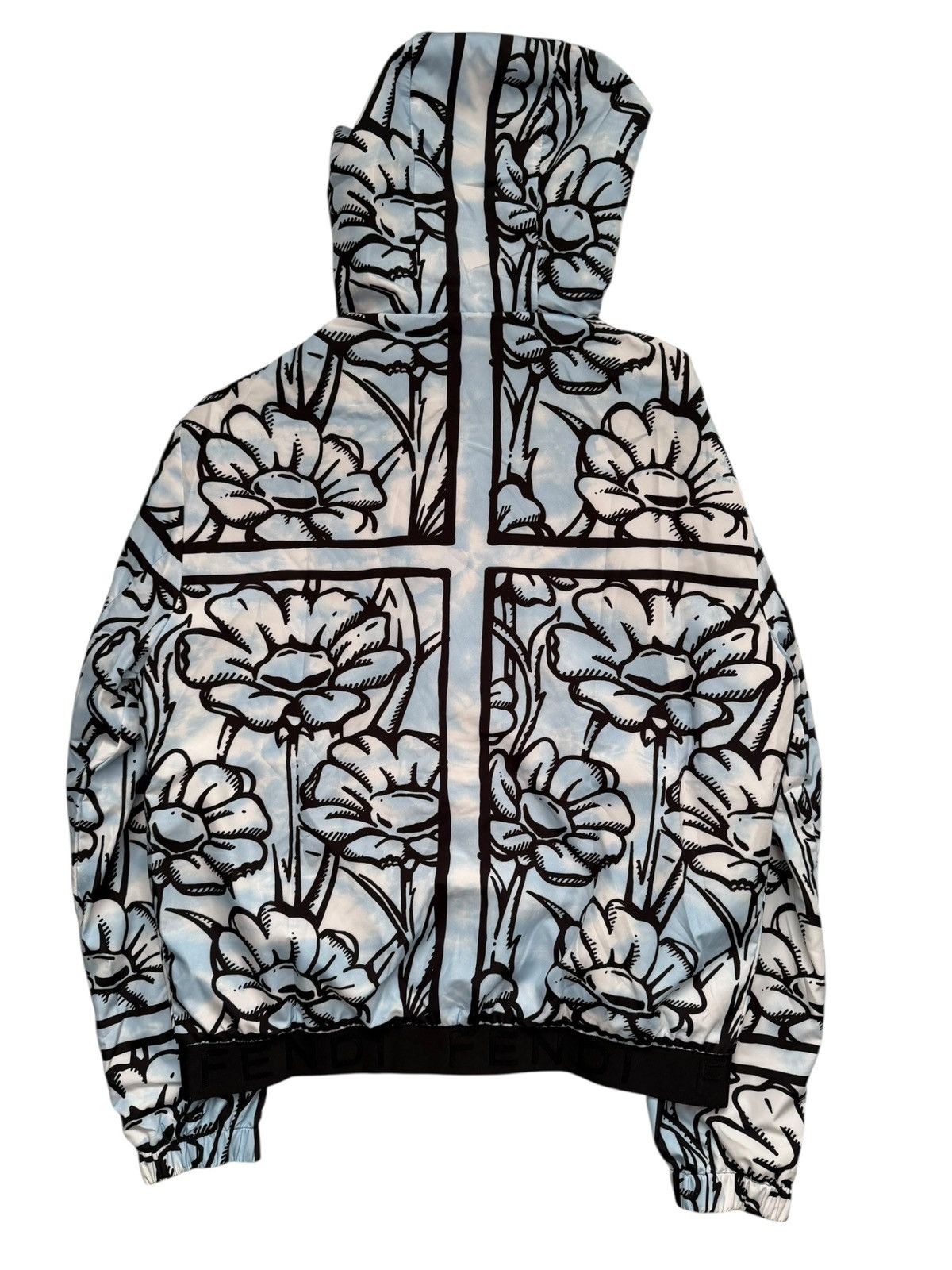 Fendi x Joshua Vides Sketch Flowers Windbreaker Size US M / EU 48-50 / 2 - 3 Thumbnail
