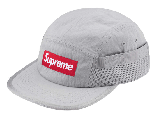 Supreme Supreme Mesh Pocket Camp Cap Silver FW24 Size ONE SIZE - 1 Thumbnail