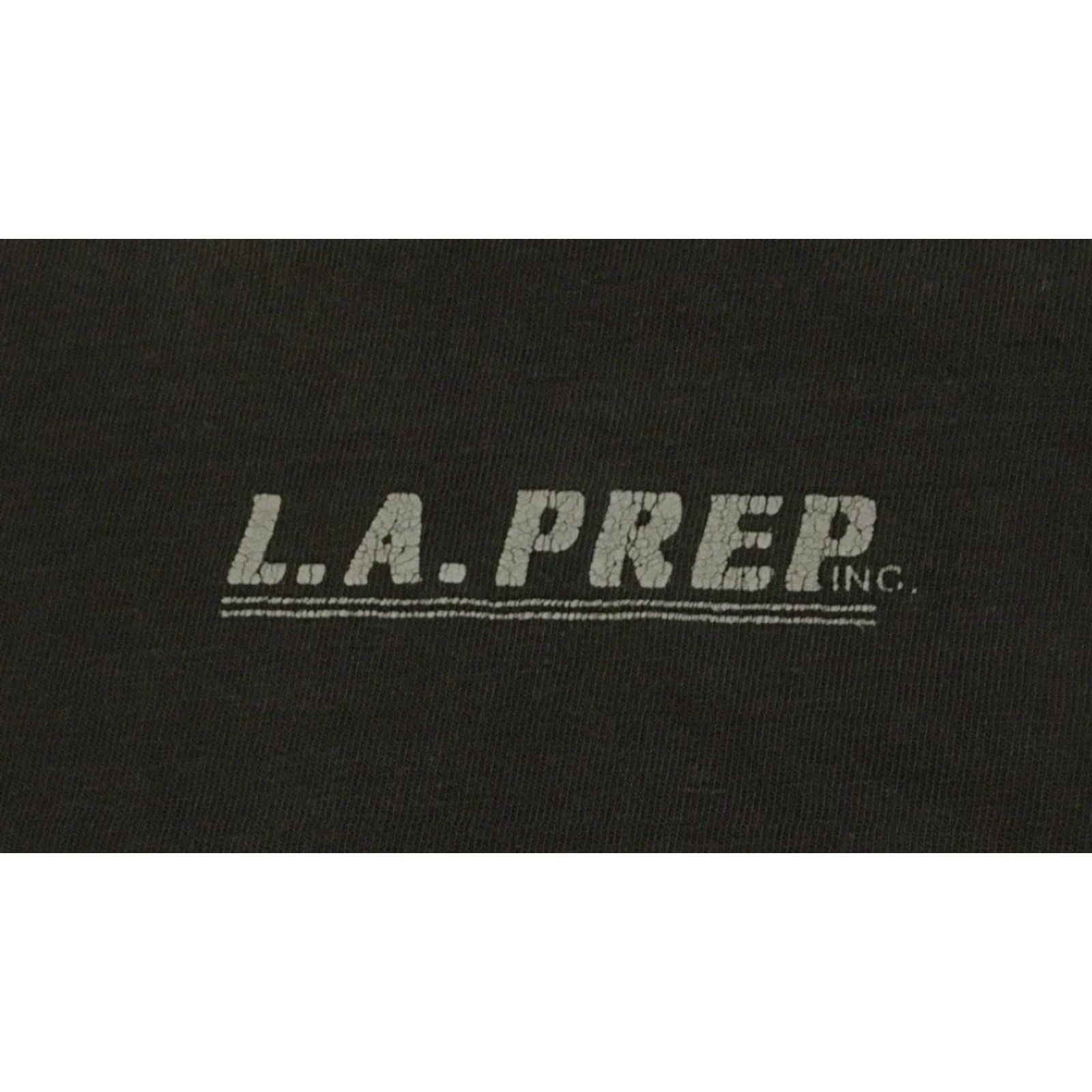 Vintage VINTAGE 80s LA Prep Faded Shirt L Black USA Men T-Shirt Short Sleeve 90s Grunge Biker Punk Skate Surf Trucker Track Single Stitch Size US L / EU 52-54 / 3 - 2 Thumbnail