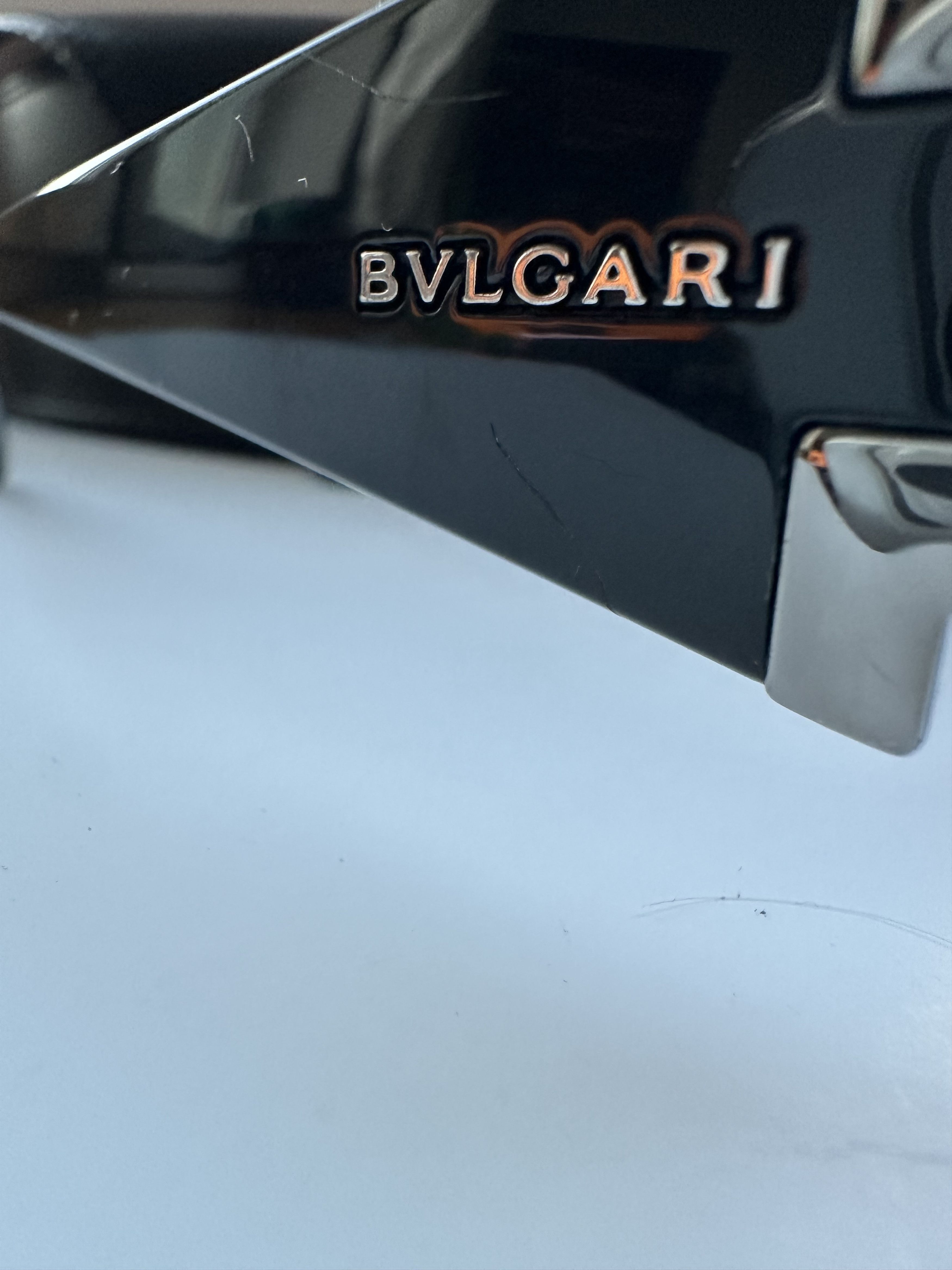 Bvlgari Bvlgari Overiszed Mask Sunglasses 654 Vintage Size ONE SIZE - 6 Thumbnail