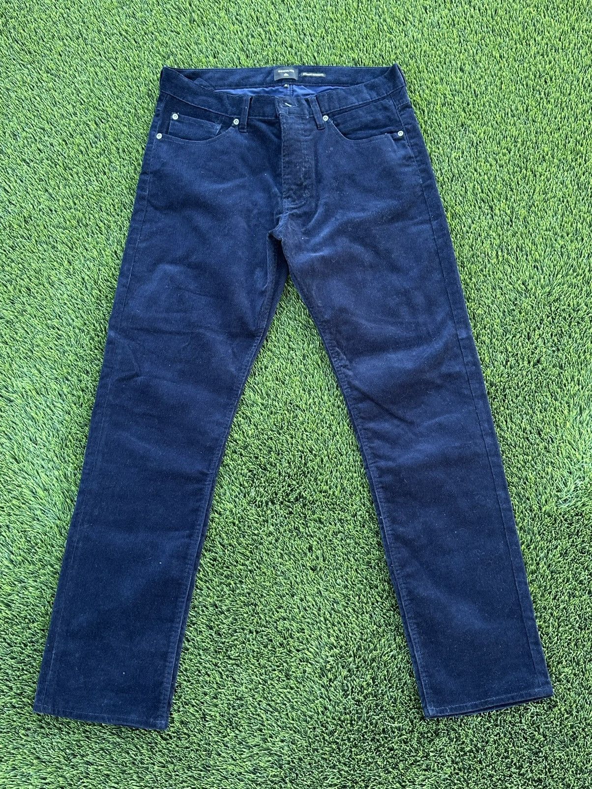 Quiksilver Blue Corduroy quiksilver pants Size US 33 - 1 Thumbnail