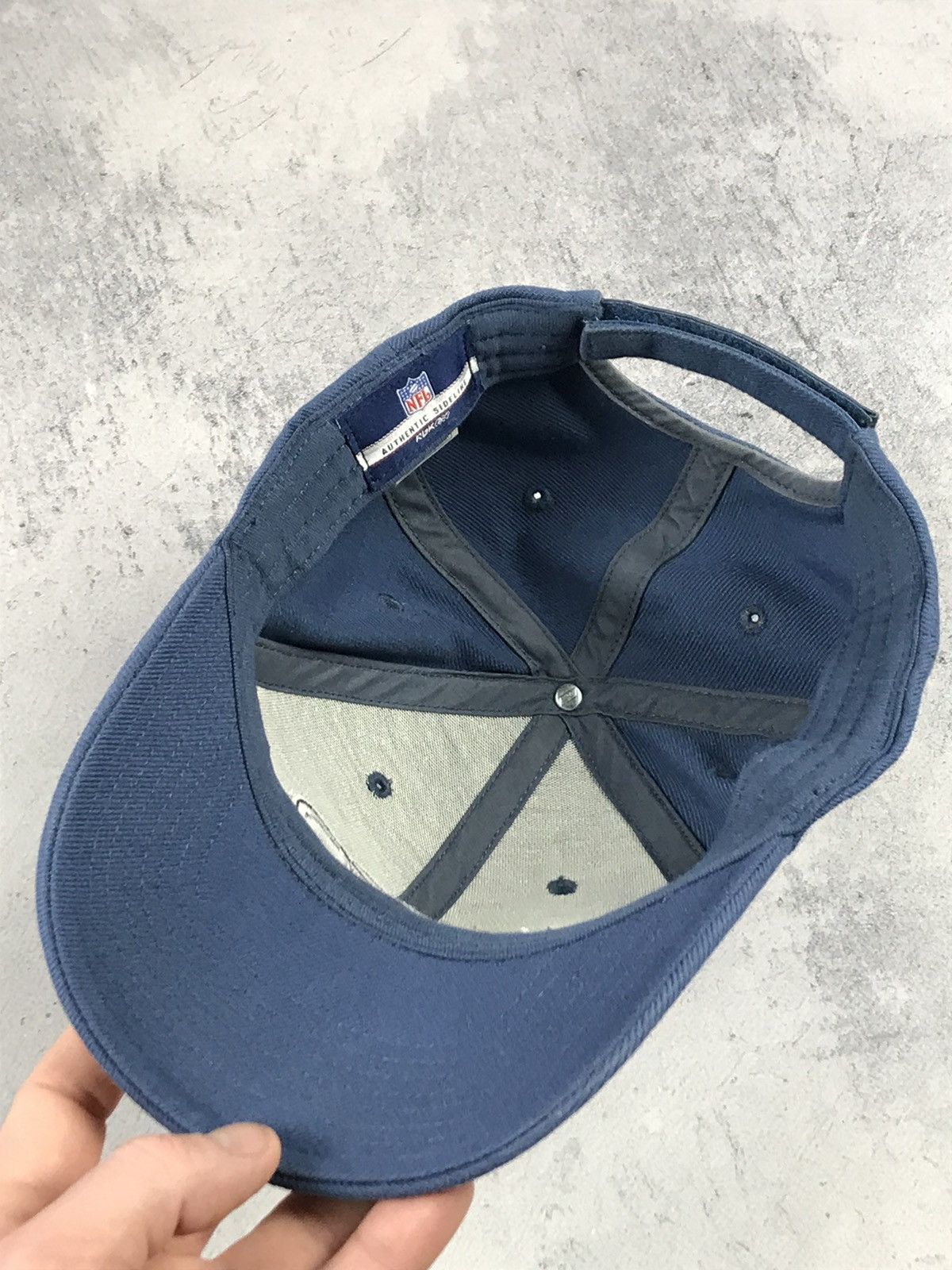 NFL × Reebok × Vintage Reebok Seattle Seahawks Hat Cap NFL Football Stretch Fitted Size ONE SIZE - 7 Thumbnail