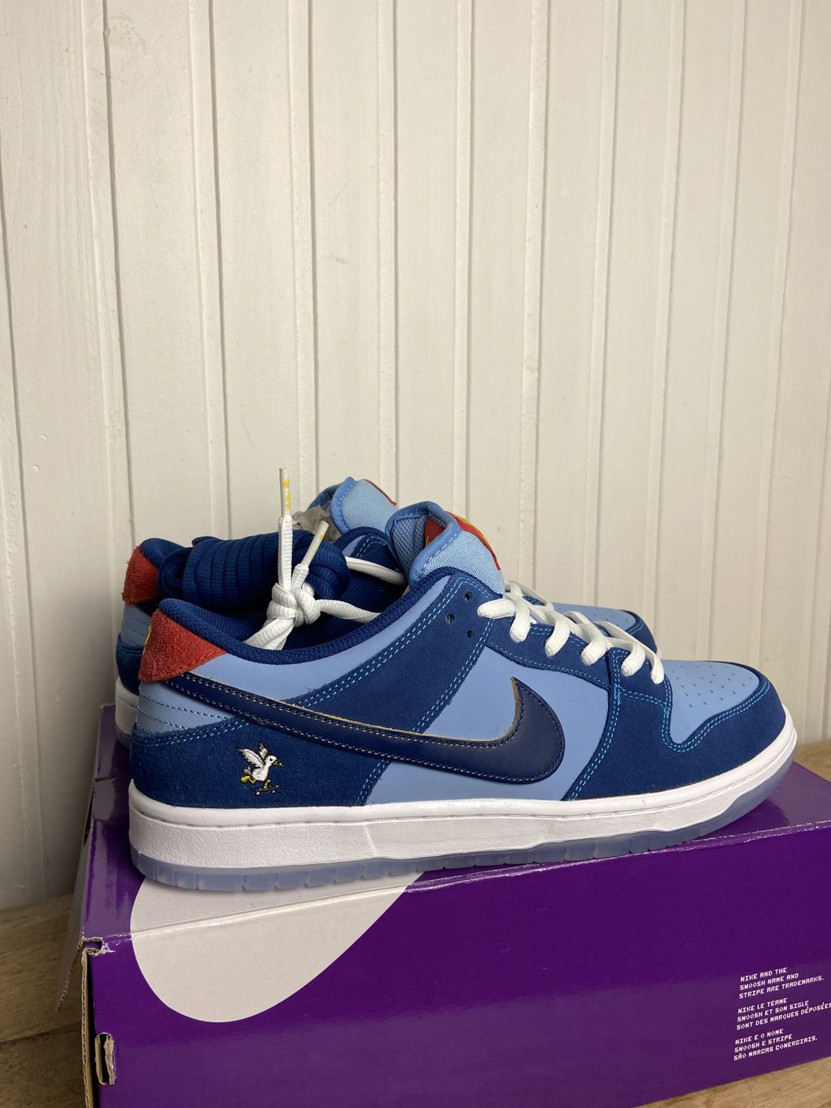 Nike New Nike SB Dunk Low Pro "Why So Sad?" Size 11,5US Size US 11.5 / EU 44-45 - 4 Thumbnail