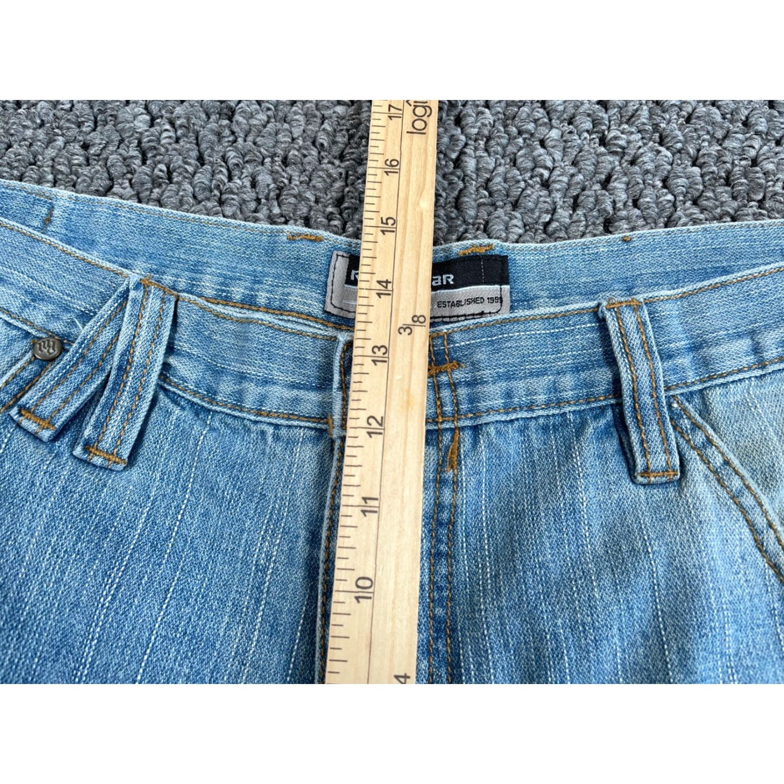 Rocawear VINTAGE Rocawear Jeans Men 40 x 34 Blue Denim Baggy Loose Fit 90s Hip Hop Straight 5-Pocket Womens? Size US 40 / EU 56 - 6 Thumbnail