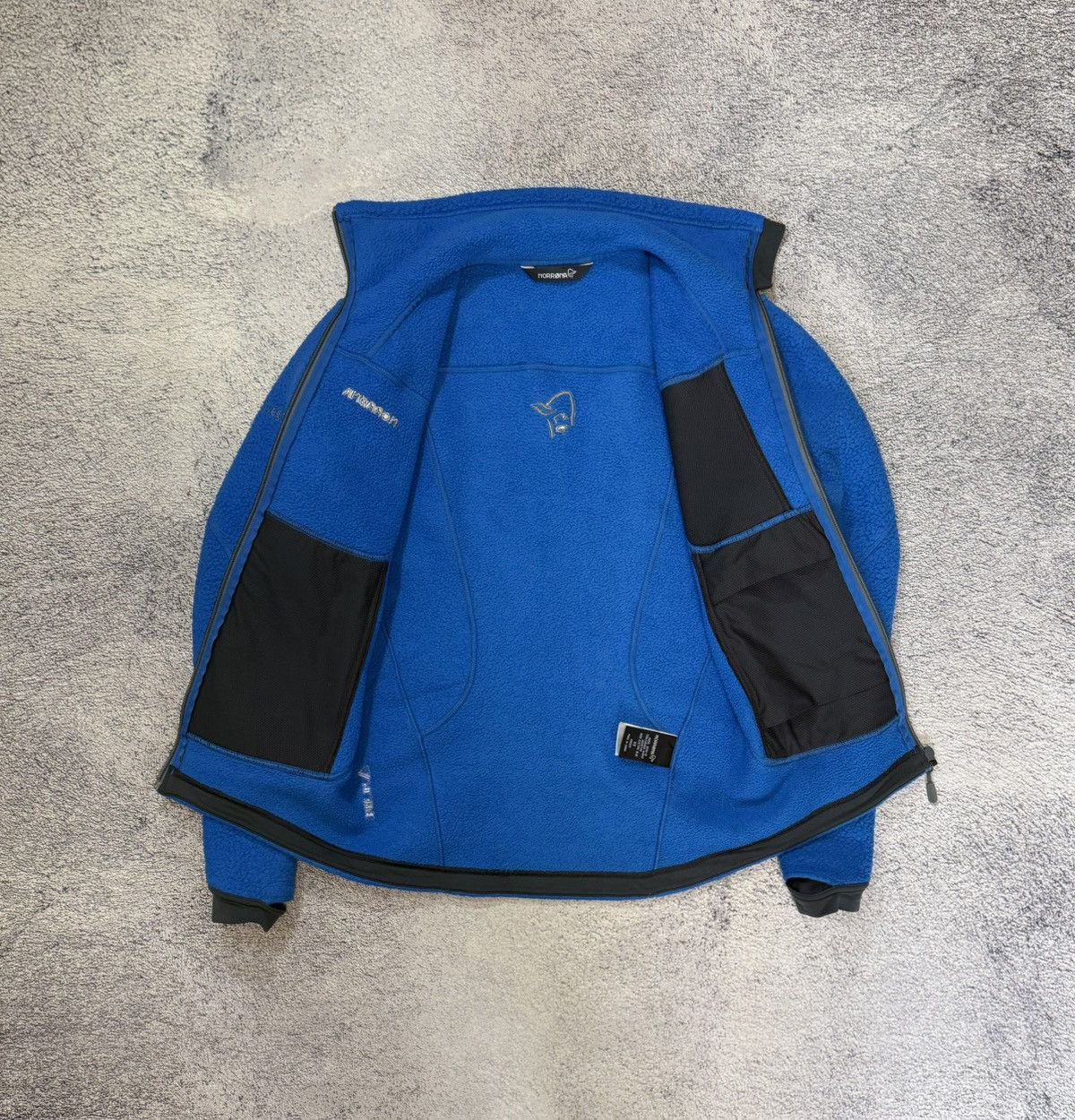 Norrona Norrøna Trollveggen Warm2 Fleece Jacket Men XS Polartec Blue Size US XS / EU 42 / 0 - 3 Thumbnail